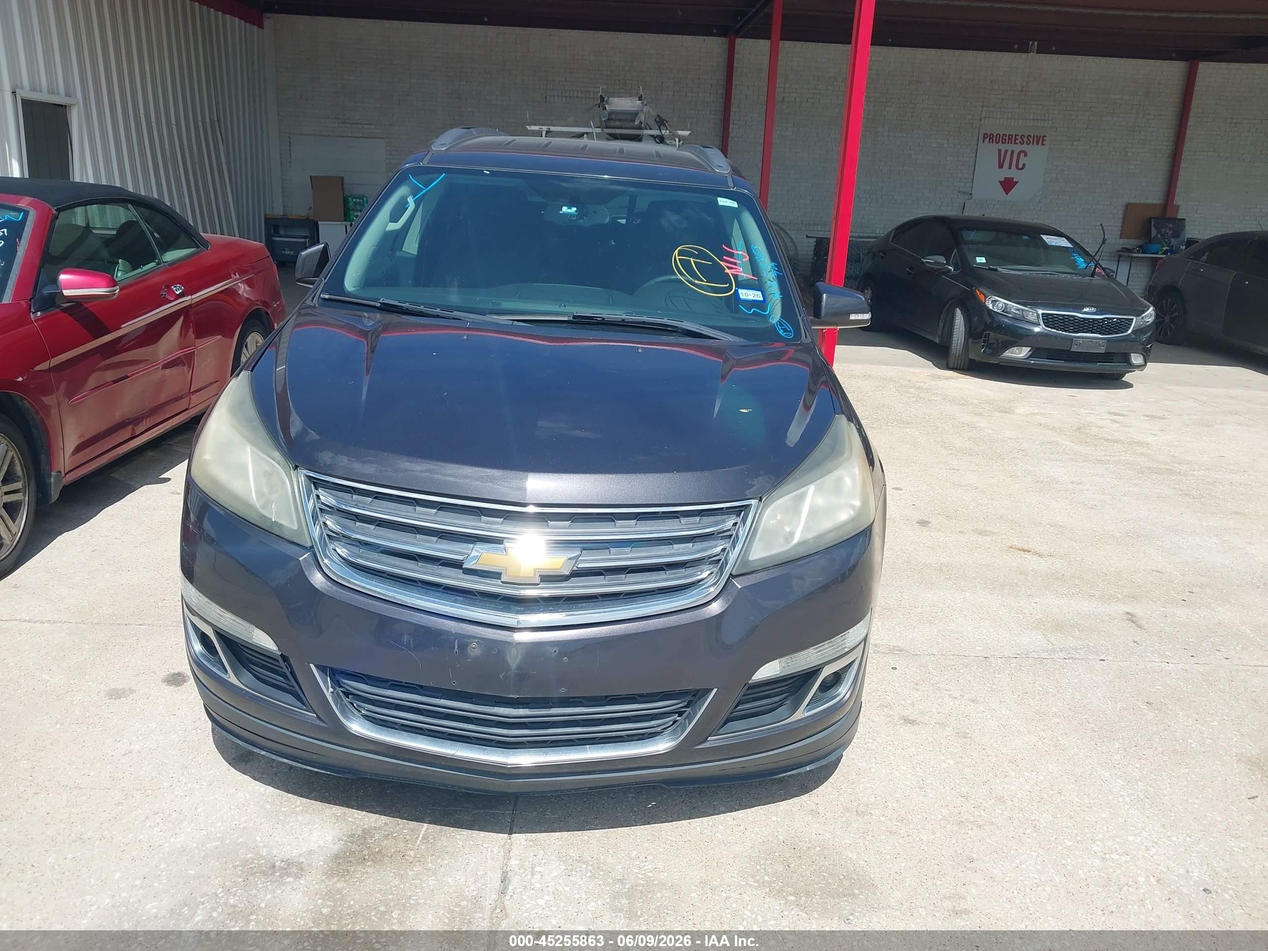 2015 Chevrolet Traverse 1lt Gray vin: 1GNKVGKD5FJ280382