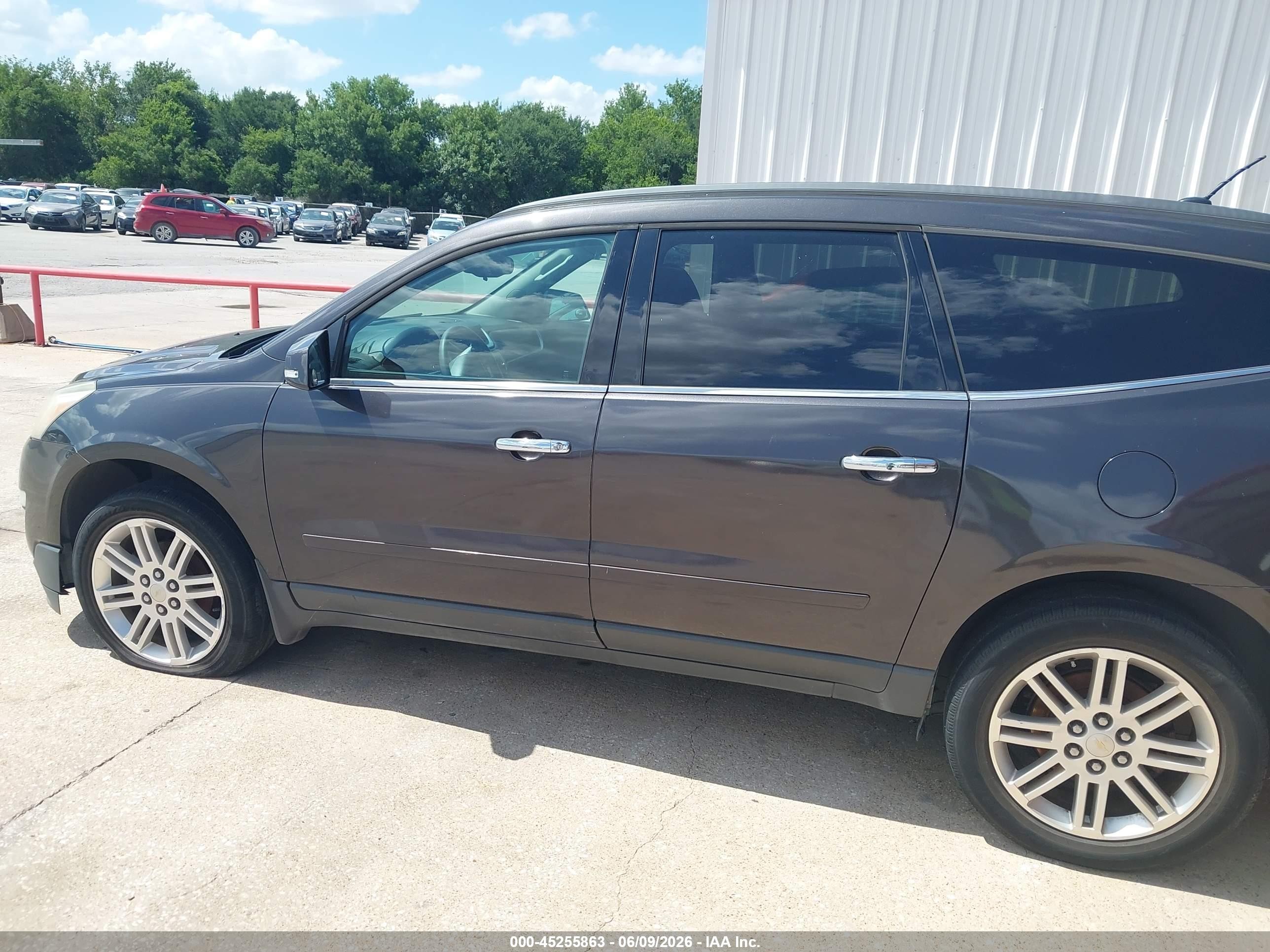 2015 Chevrolet Traverse 1lt Gray vin: 1GNKVGKD5FJ280382