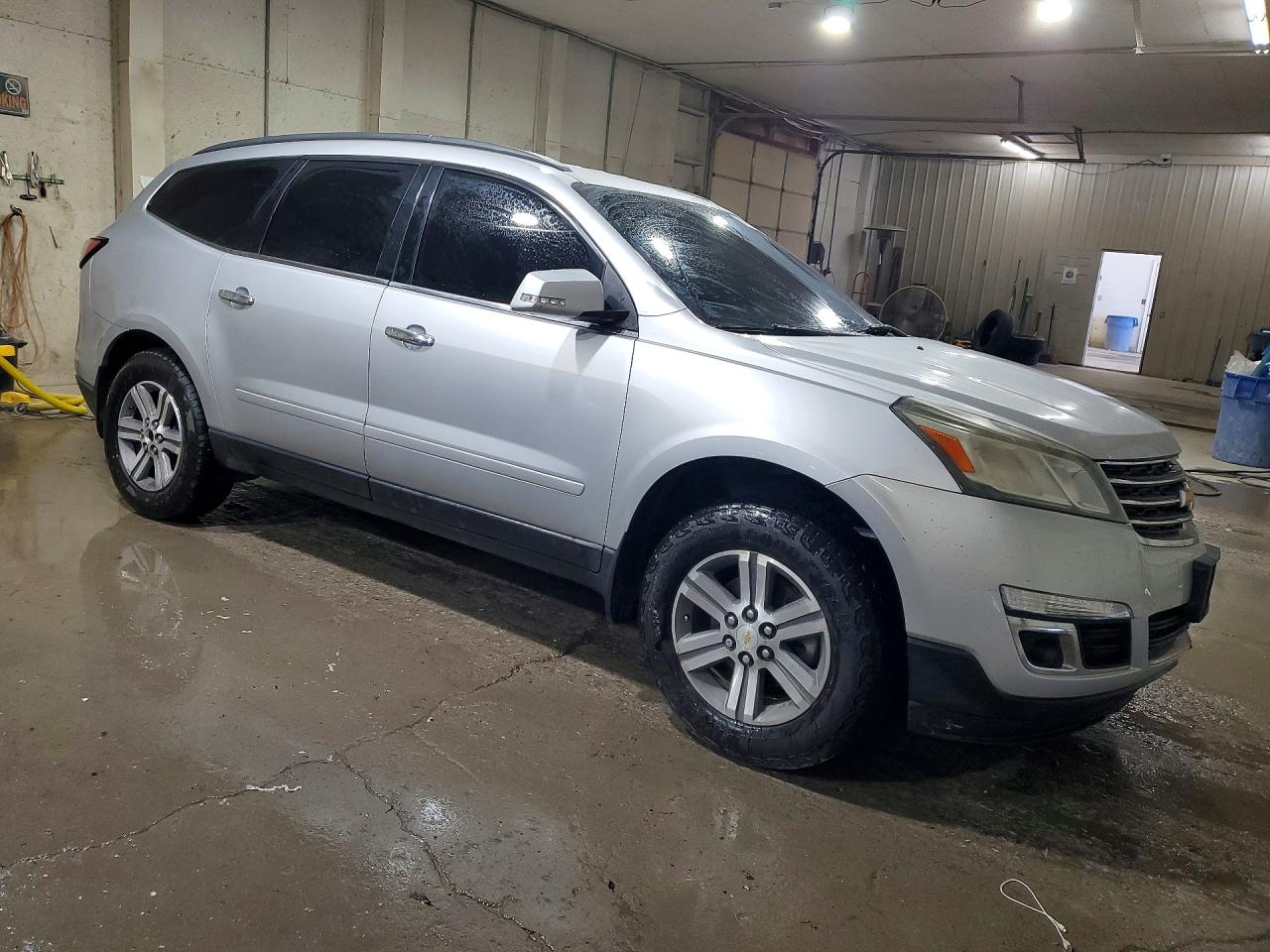 2015 Chevrolet Traverse Lt Silver vin: 1GNKVGKD5FJ386315
