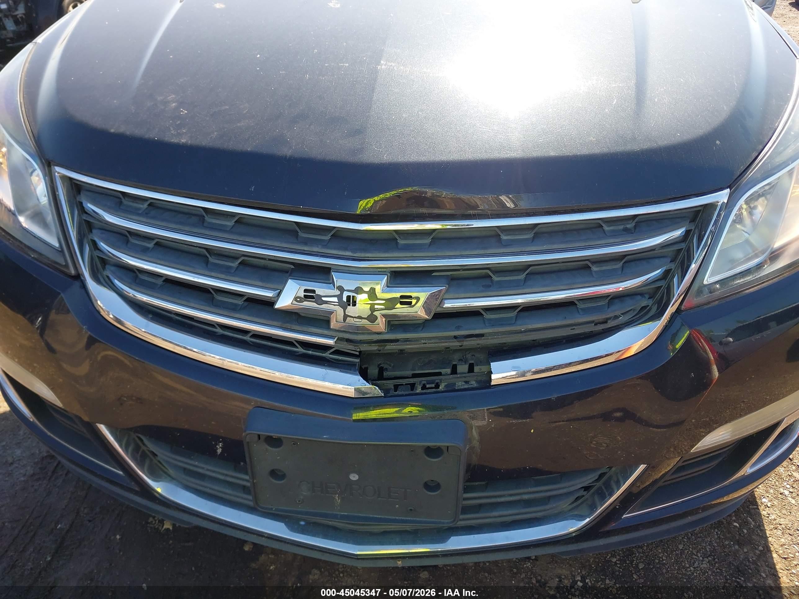 2013 Chevrolet Traverse 1lt Черный vin: 1GNKVGKD6DJ173984