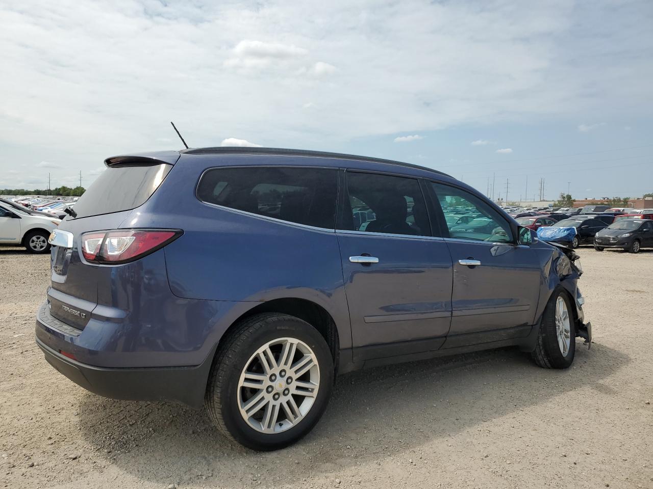 2014 Chevrolet Traverse Lt Blue vin: 1GNKVGKD6EJ321374
