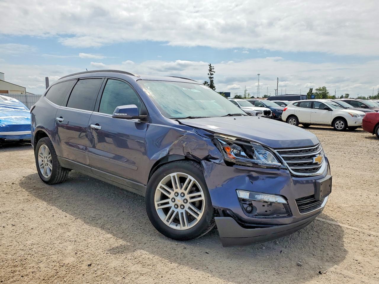 2014 Chevrolet Traverse Lt Blue vin: 1GNKVGKD6EJ321374