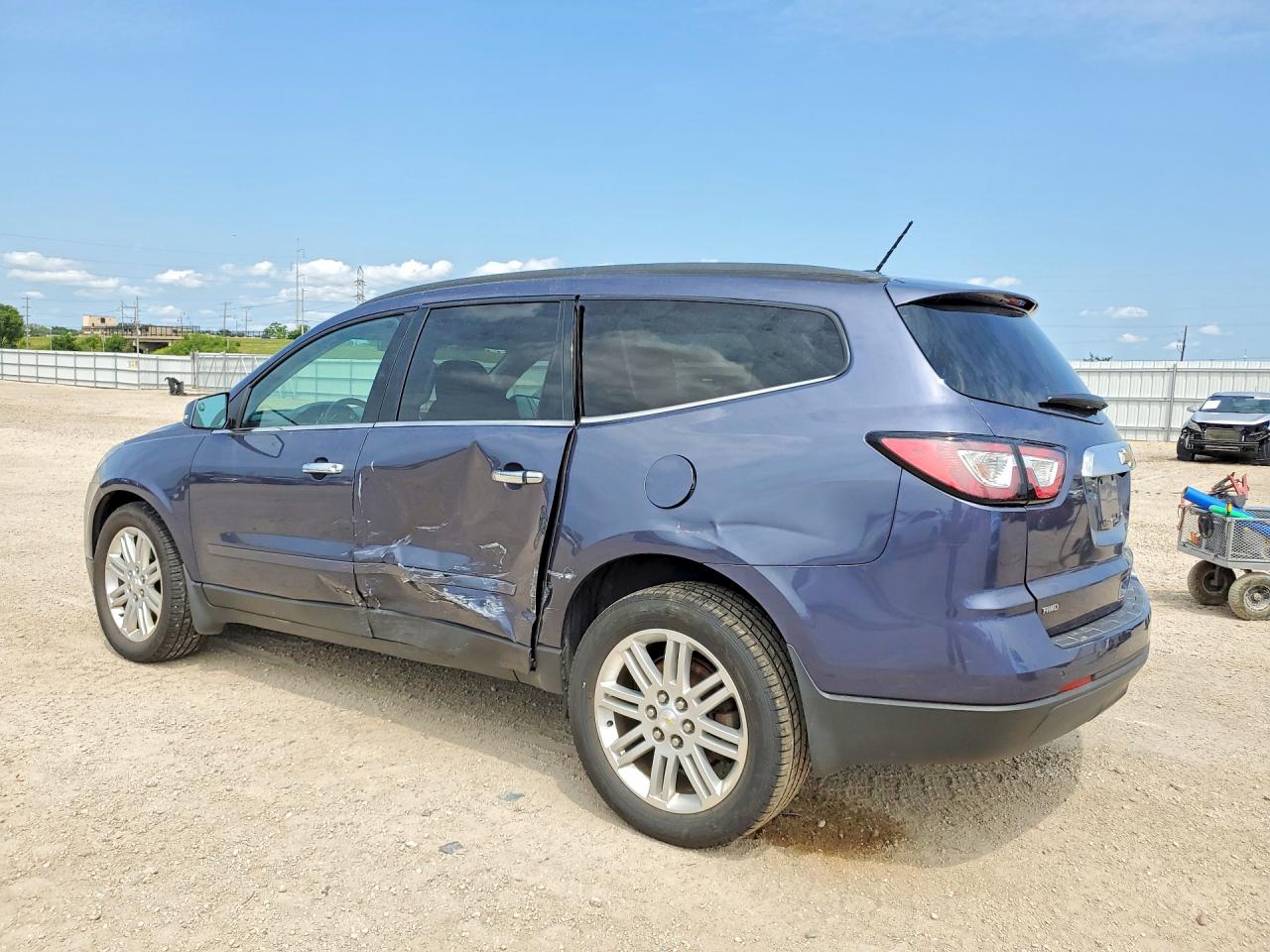 2014 Chevrolet Traverse Lt Blue vin: 1GNKVGKD6EJ321374
