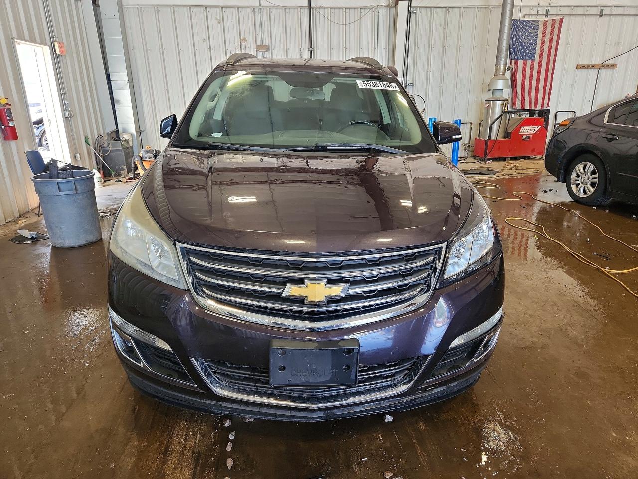 2015 Chevrolet Traverse Lt Фиолетовый vin: 1GNKVGKD6FJ143063