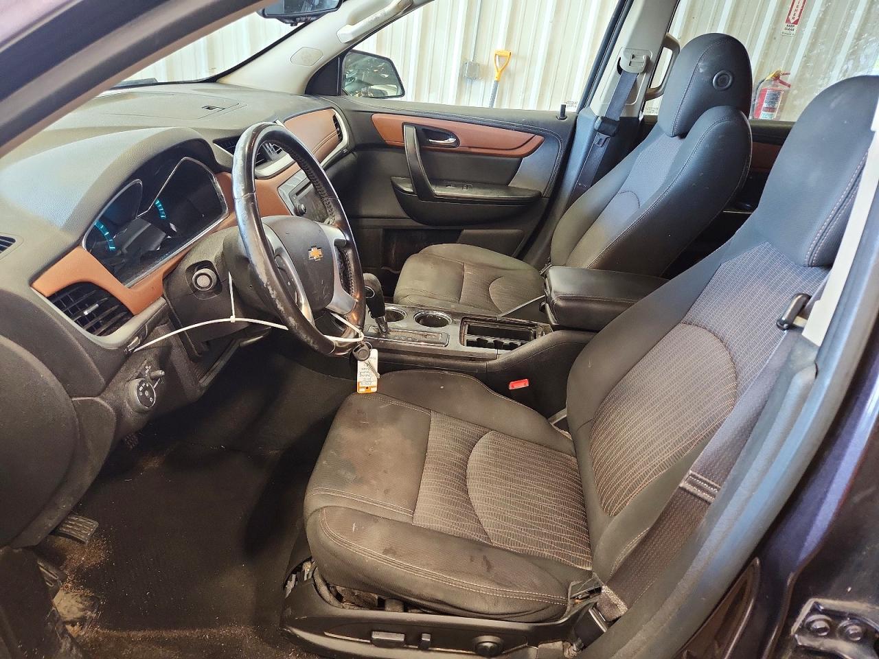 2015 Chevrolet Traverse Lt Фиолетовый vin: 1GNKVGKD6FJ143063
