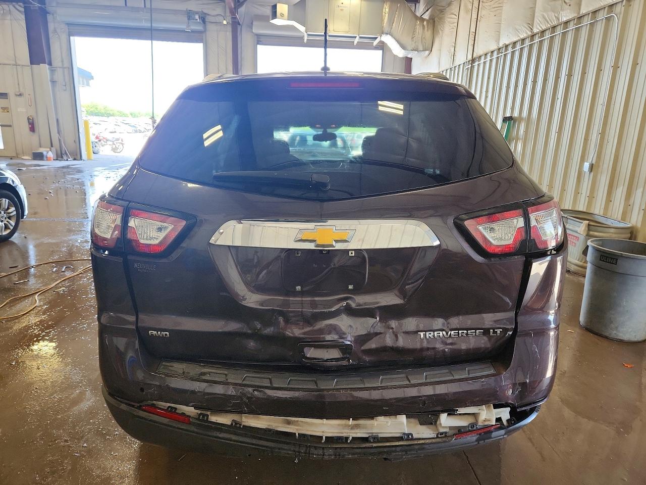 2015 Chevrolet Traverse Lt Фиолетовый vin: 1GNKVGKD6FJ143063