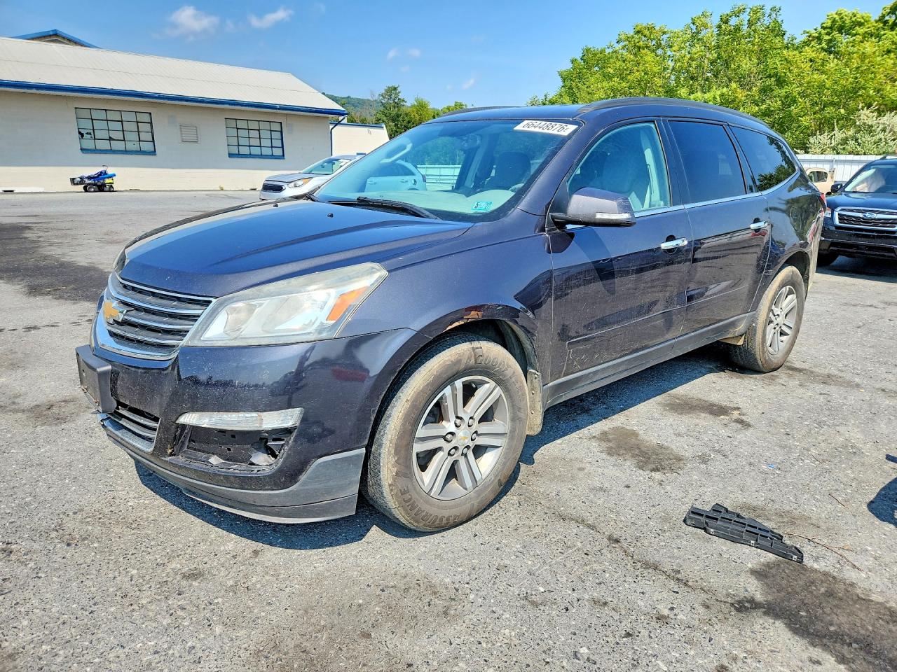 2015 Chevrolet Traverse Lt Gray vin: 1GNKVGKD6FJ362895