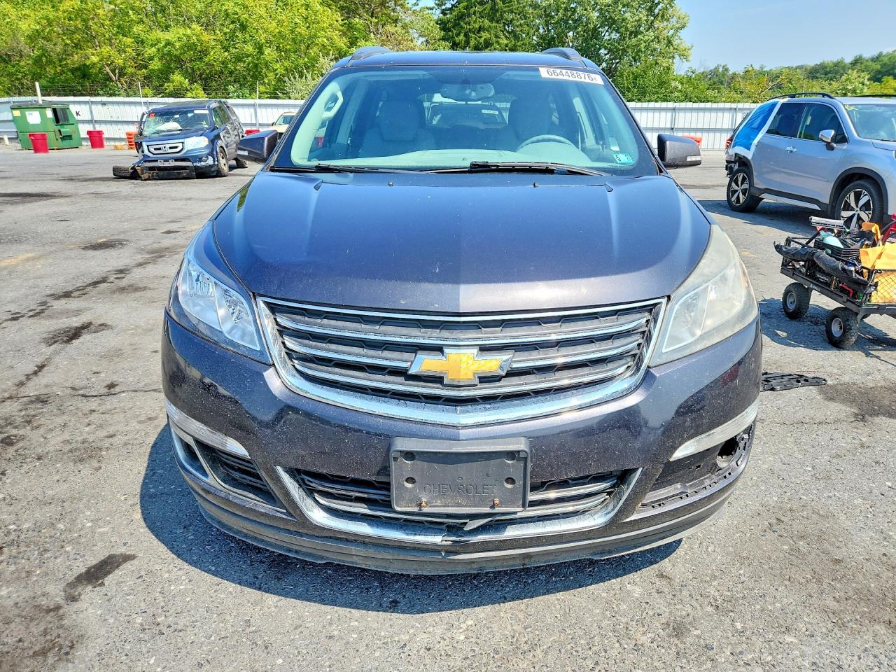 2015 Chevrolet Traverse Lt Gray vin: 1GNKVGKD6FJ362895
