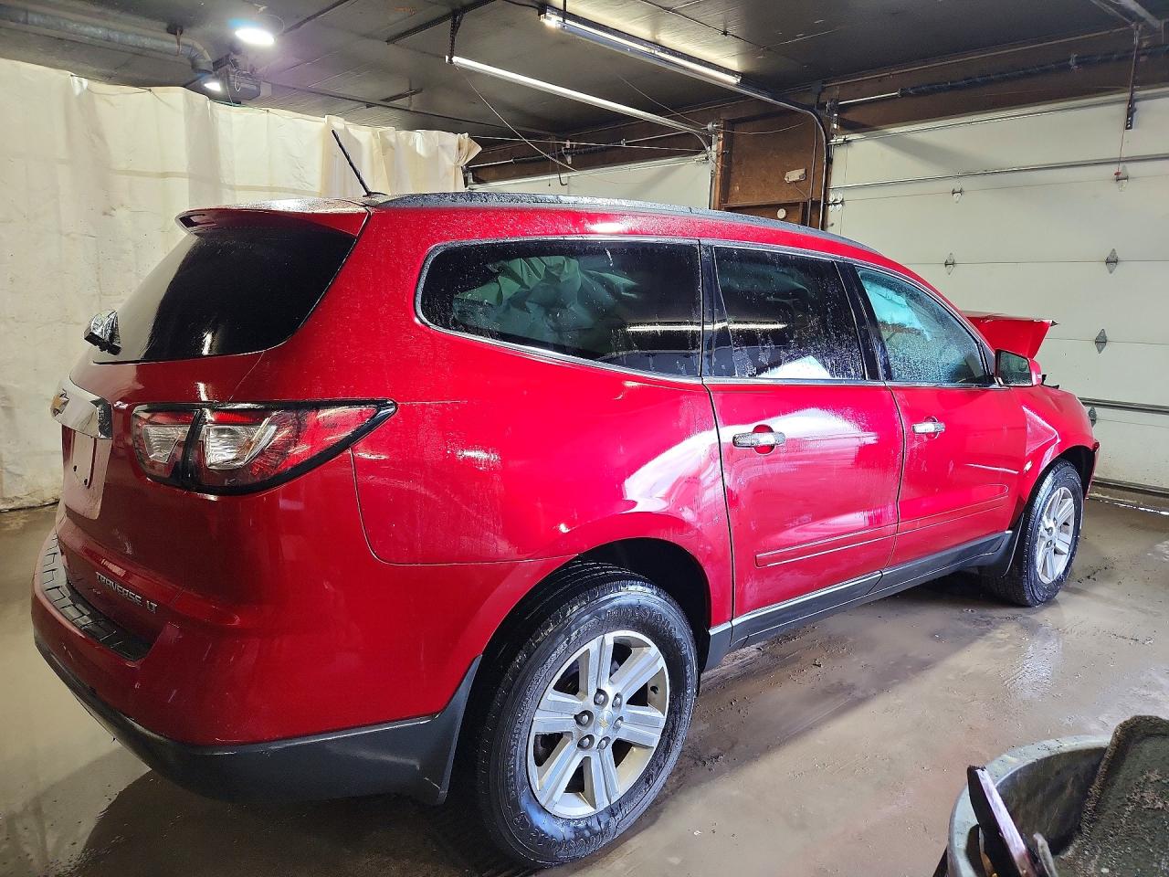 2013 Chevrolet Traverse Lt Темно-бордовый vin: 1GNKVGKD7DJ128679