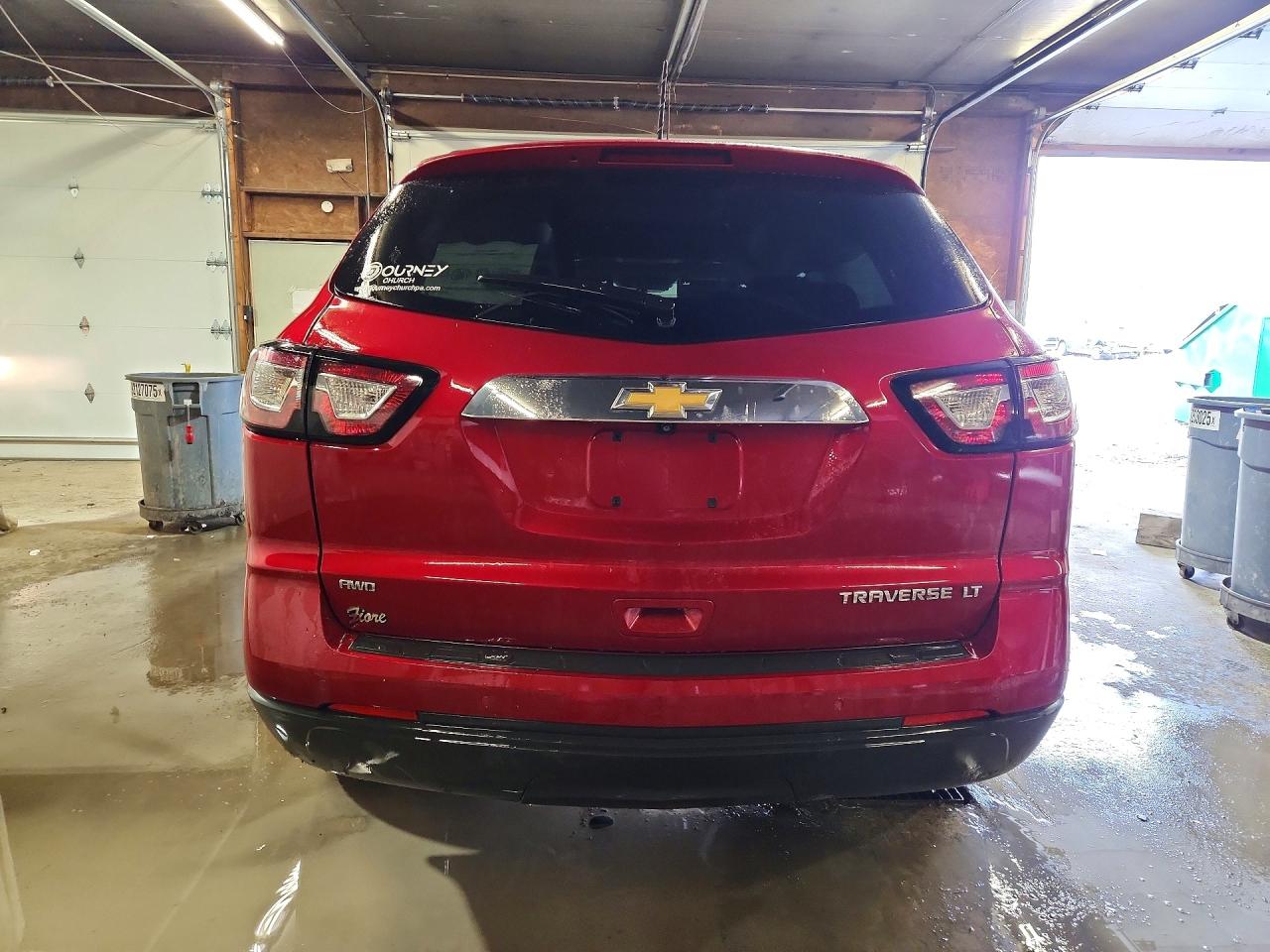 2013 Chevrolet Traverse Lt Темно-бордовый vin: 1GNKVGKD7DJ128679