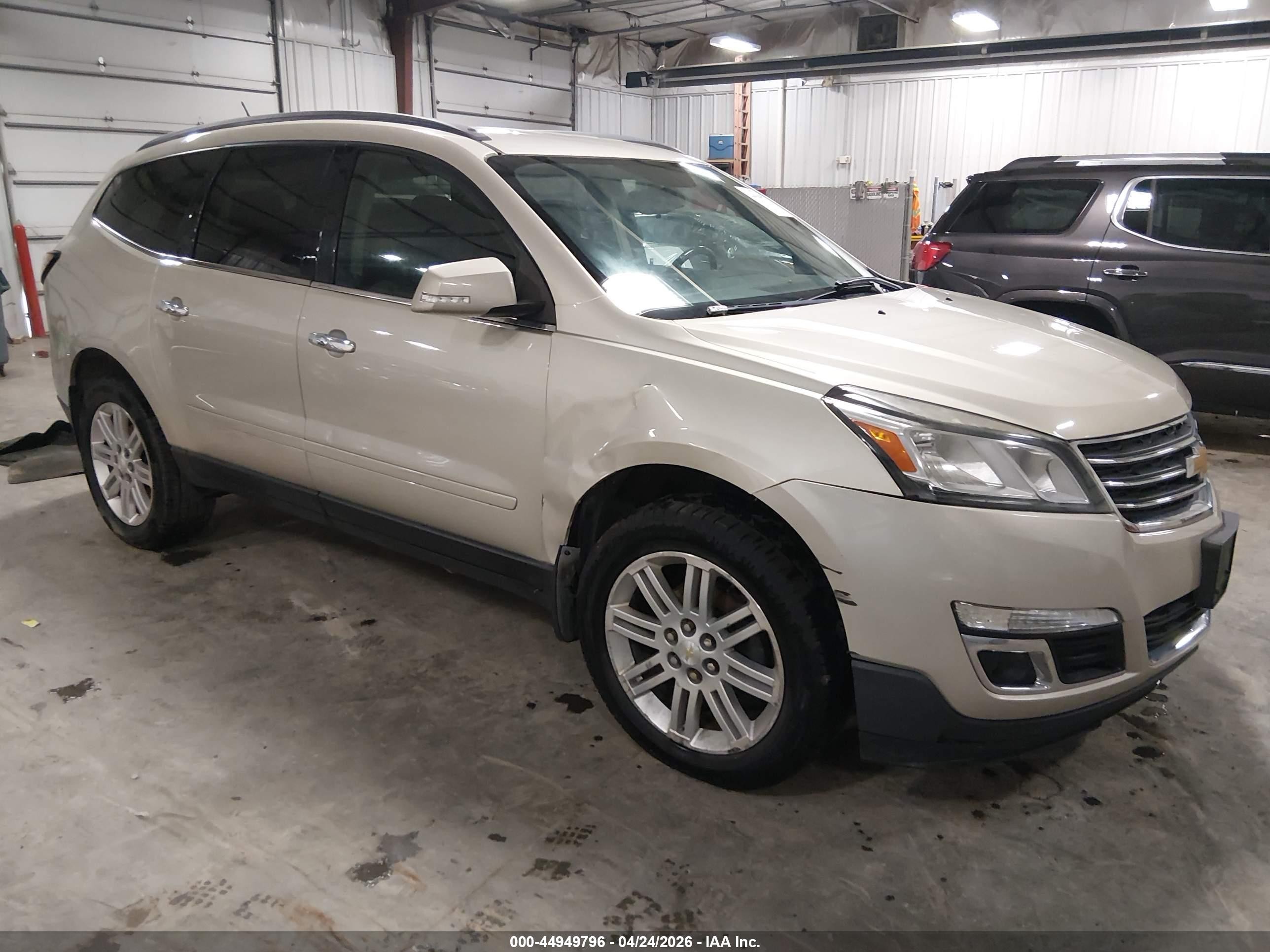 2013 Chevrolet Traverse 1lt Gold vin: 1GNKVGKD7DJ131372