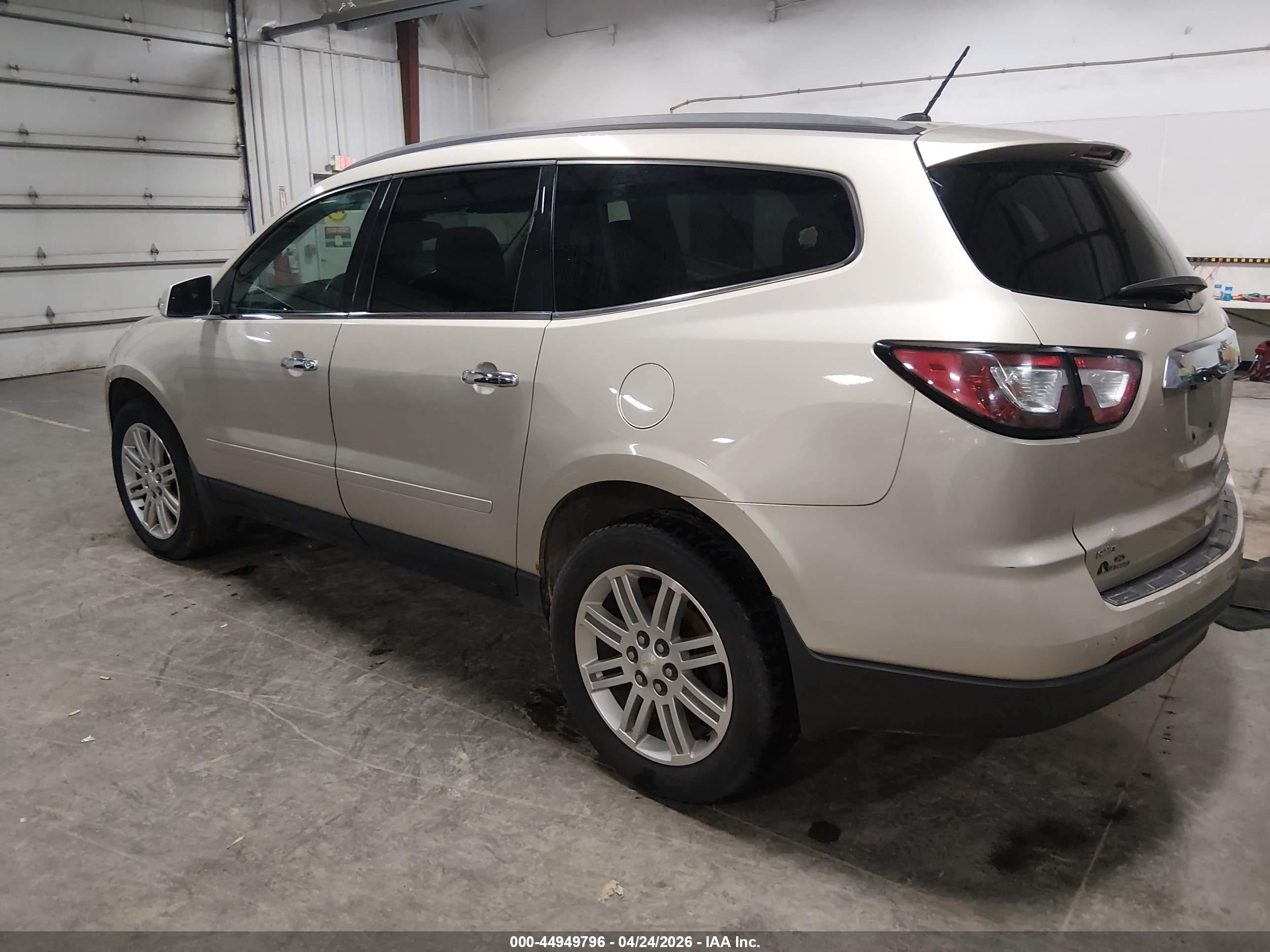 2013 Chevrolet Traverse 1lt Gold vin: 1GNKVGKD7DJ131372
