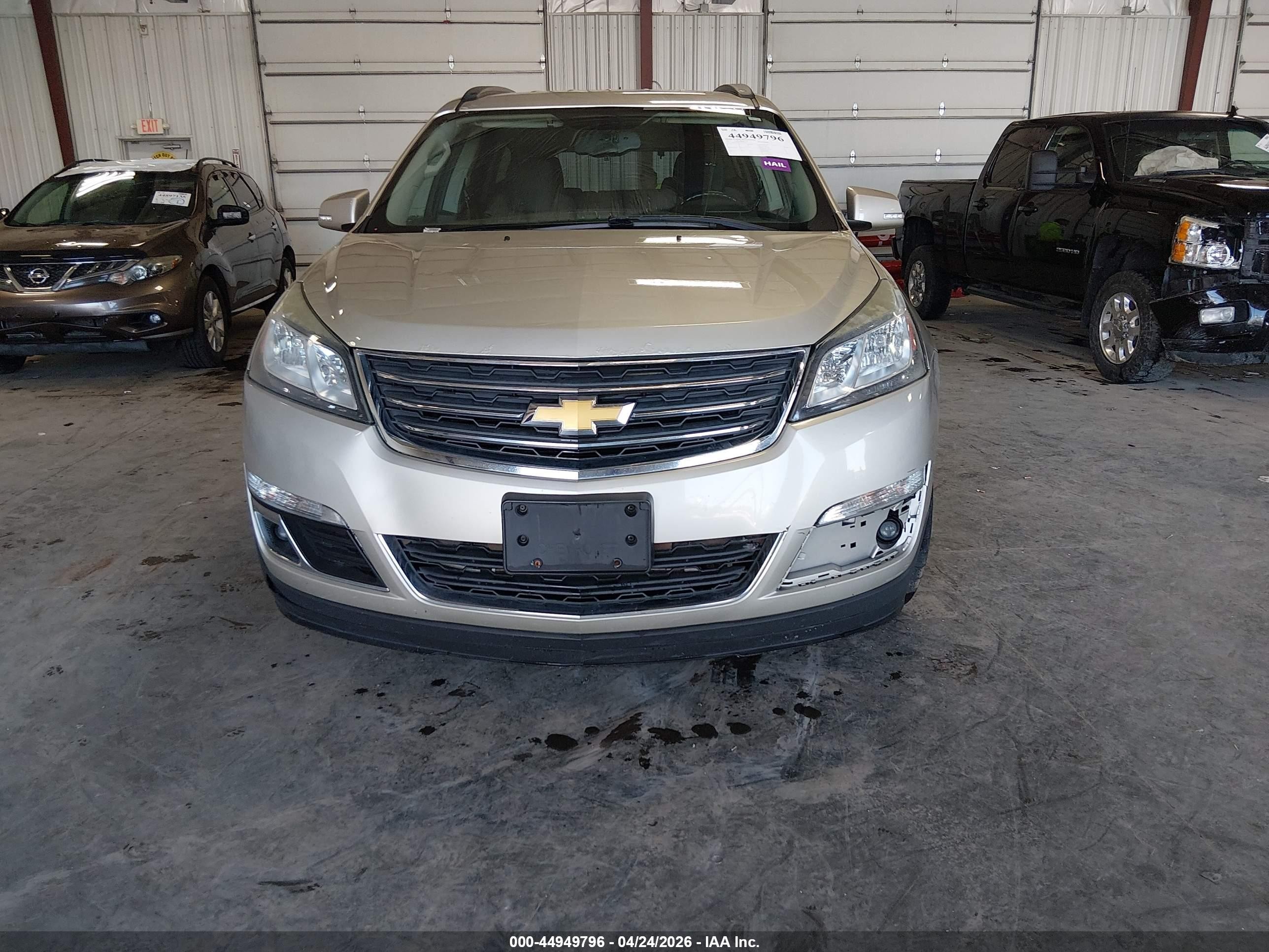 2013 Chevrolet Traverse 1lt Gold vin: 1GNKVGKD7DJ131372