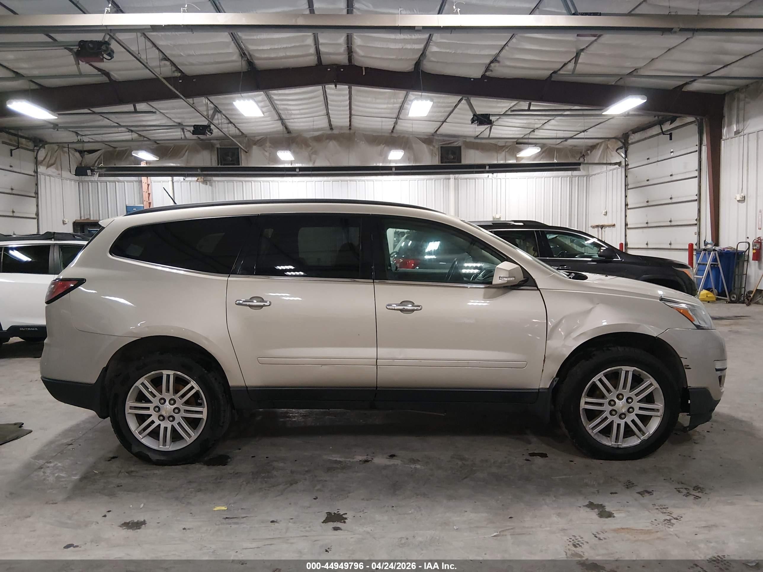 2013 Chevrolet Traverse 1lt Gold vin: 1GNKVGKD7DJ131372