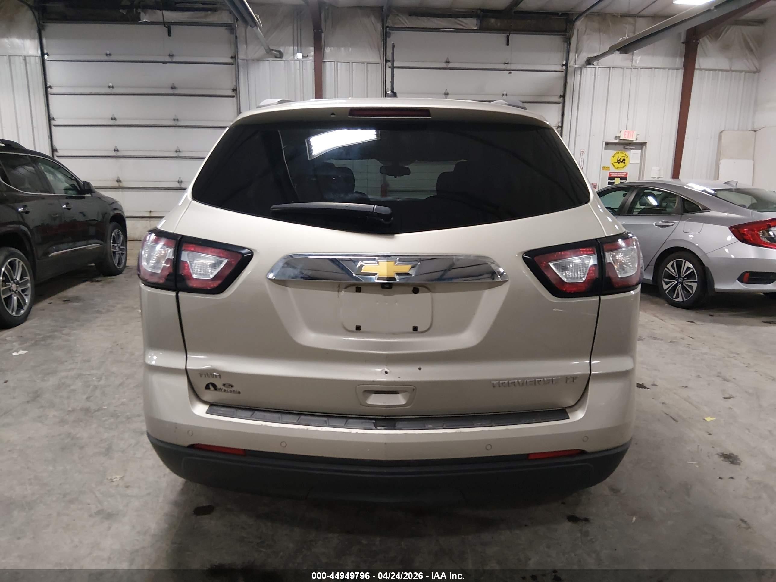 2013 Chevrolet Traverse 1lt Gold vin: 1GNKVGKD7DJ131372