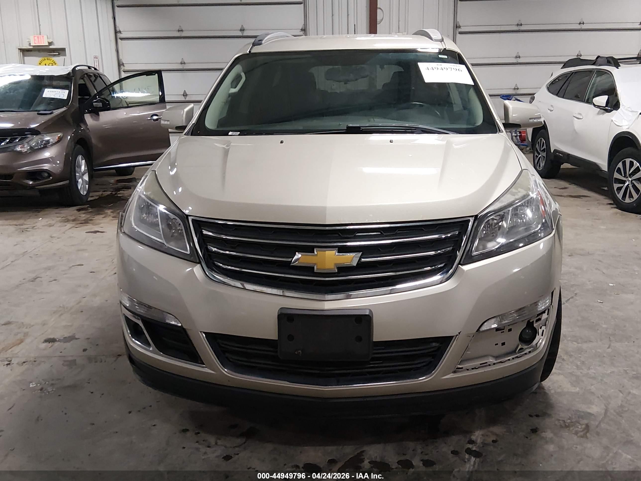 2013 Chevrolet Traverse 1lt Gold vin: 1GNKVGKD7DJ131372