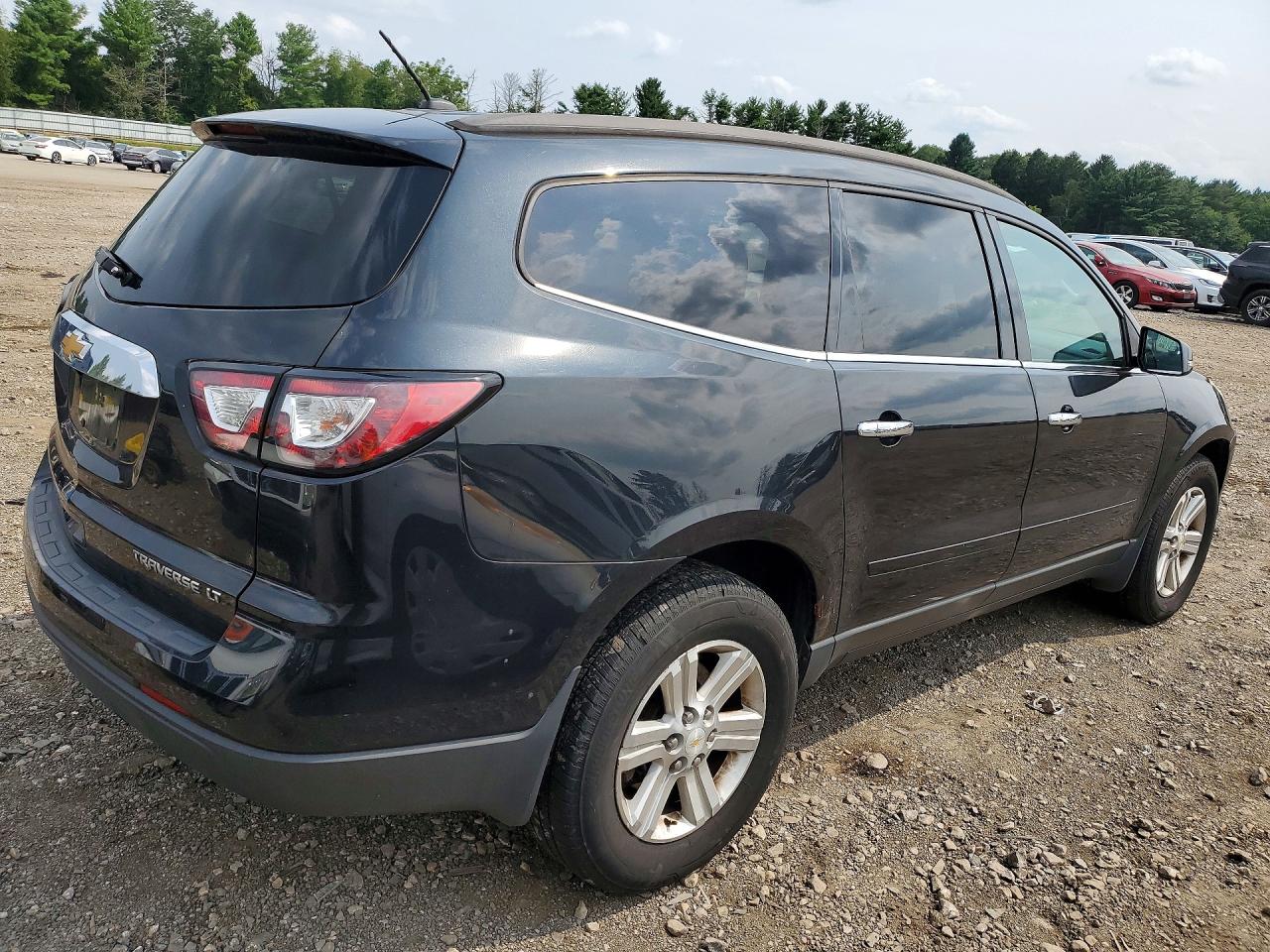 2013 Chevrolet Traverse Lt Black vin: 1GNKVGKD7DJ190793