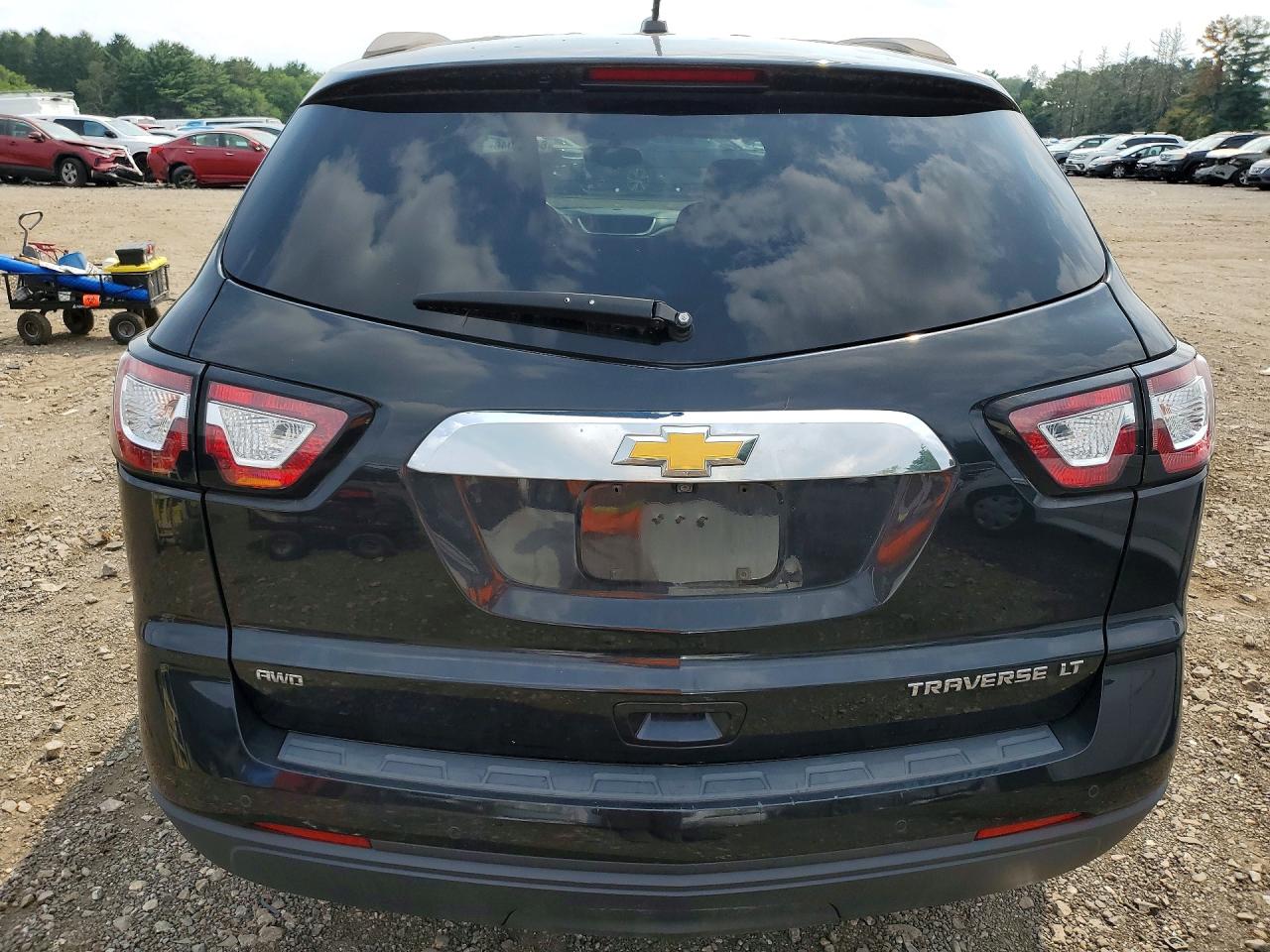 2013 Chevrolet Traverse Lt Black vin: 1GNKVGKD7DJ190793