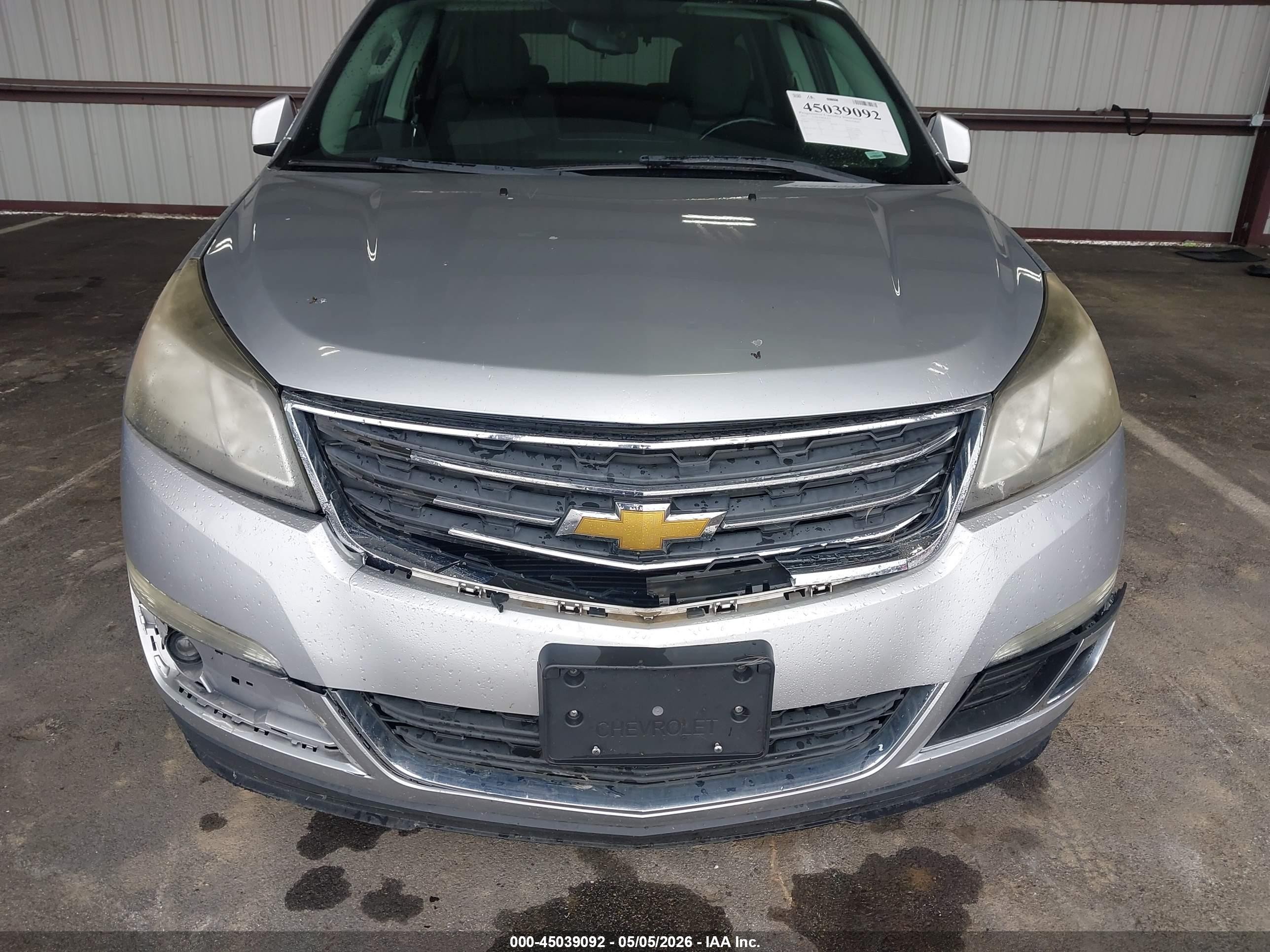 2013 Chevrolet Traverse 1lt Silver vin: 1GNKVGKD7DJ213358