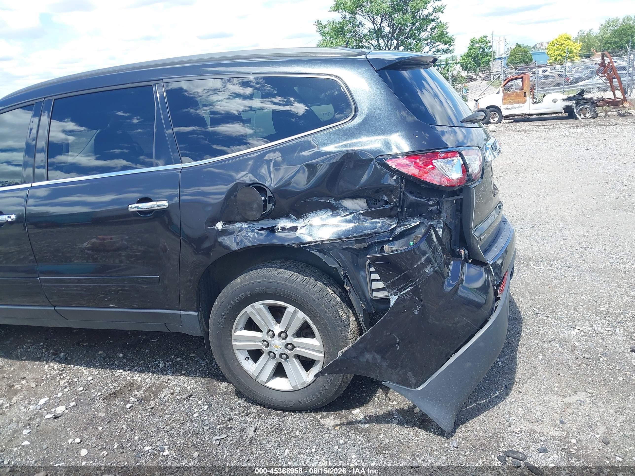 2014 Chevrolet Traverse Lt Black vin: 1GNKVGKD7EJ227861