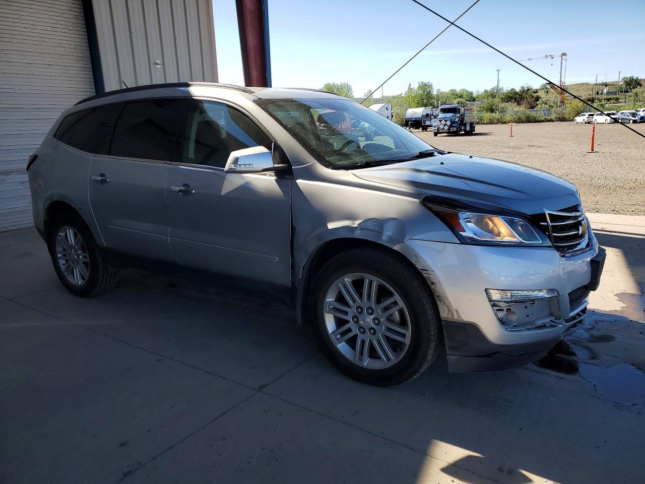 2015 Chevrolet Traverse Lt Silver vin: 1GNKVGKD7FJ148630