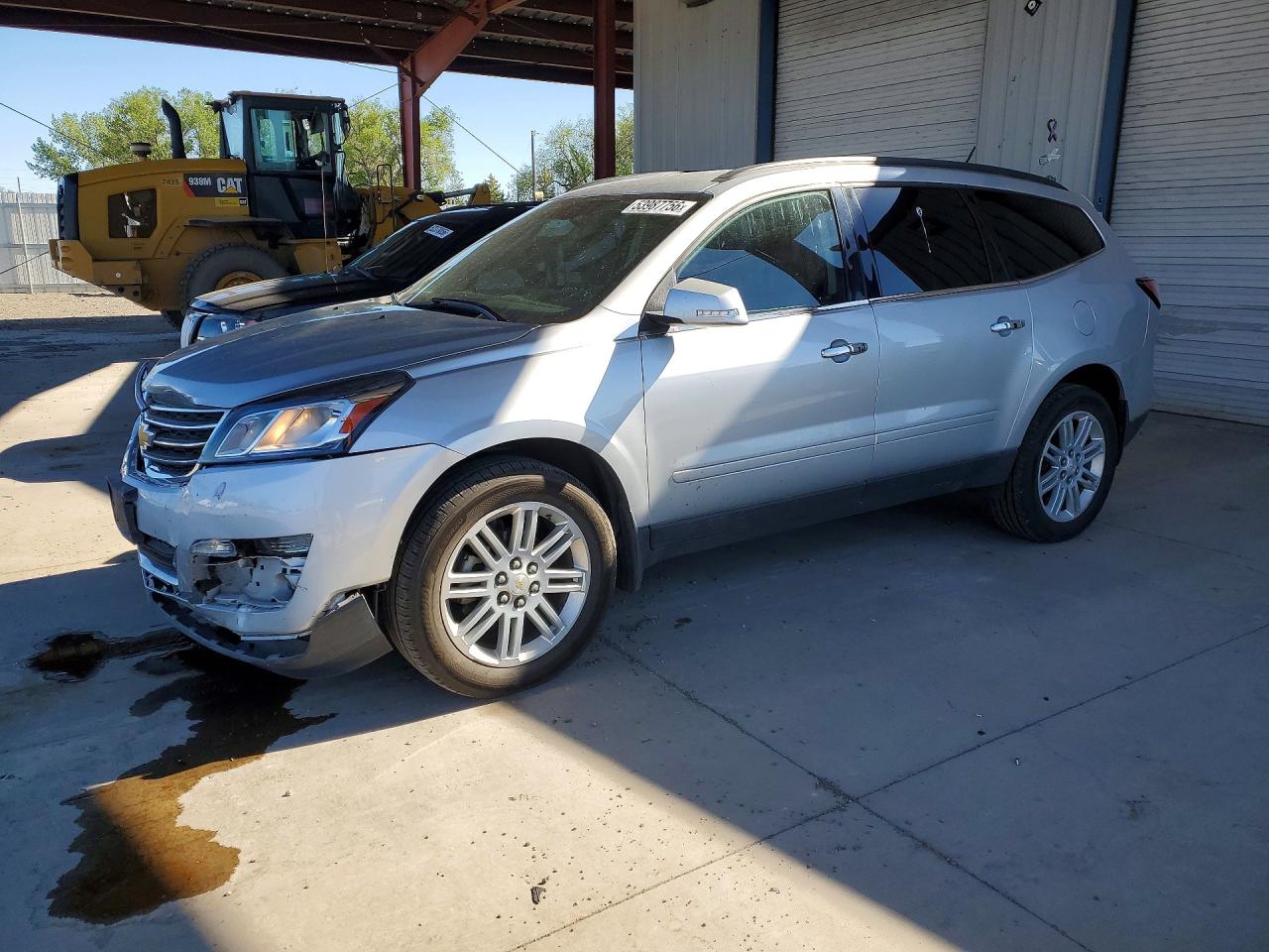 2015 Chevrolet Traverse Lt Silver vin: 1GNKVGKD7FJ148630