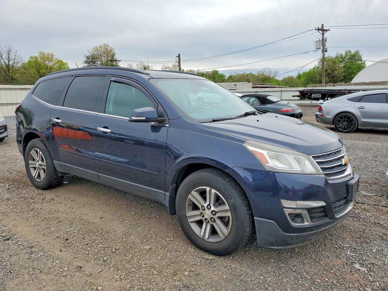 2015 Chevrolet Traverse Lt Blue vin: 1GNKVGKD7FJ292484