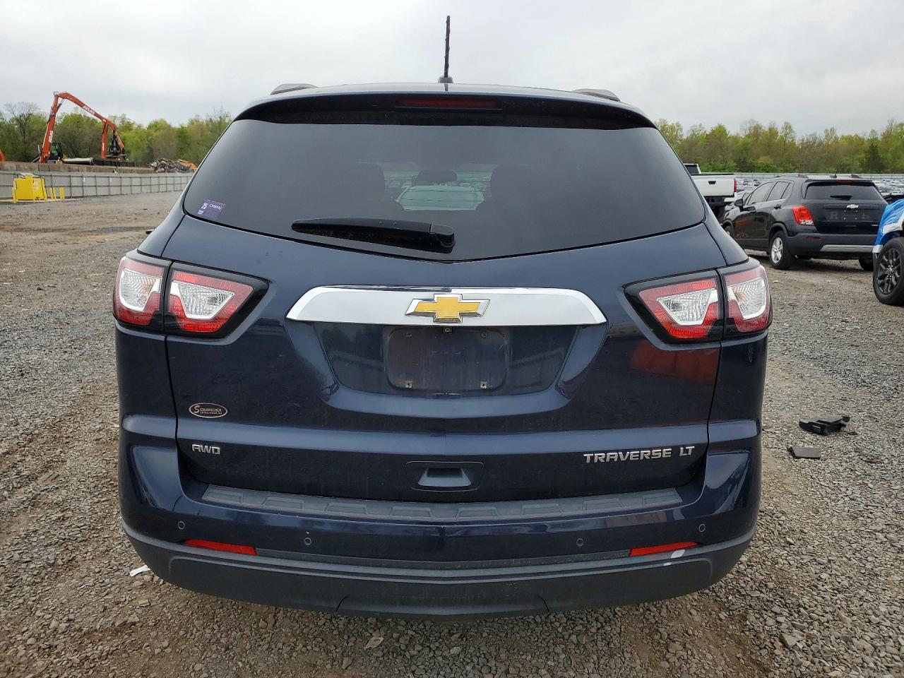 2015 Chevrolet Traverse Lt Blue vin: 1GNKVGKD7FJ292484