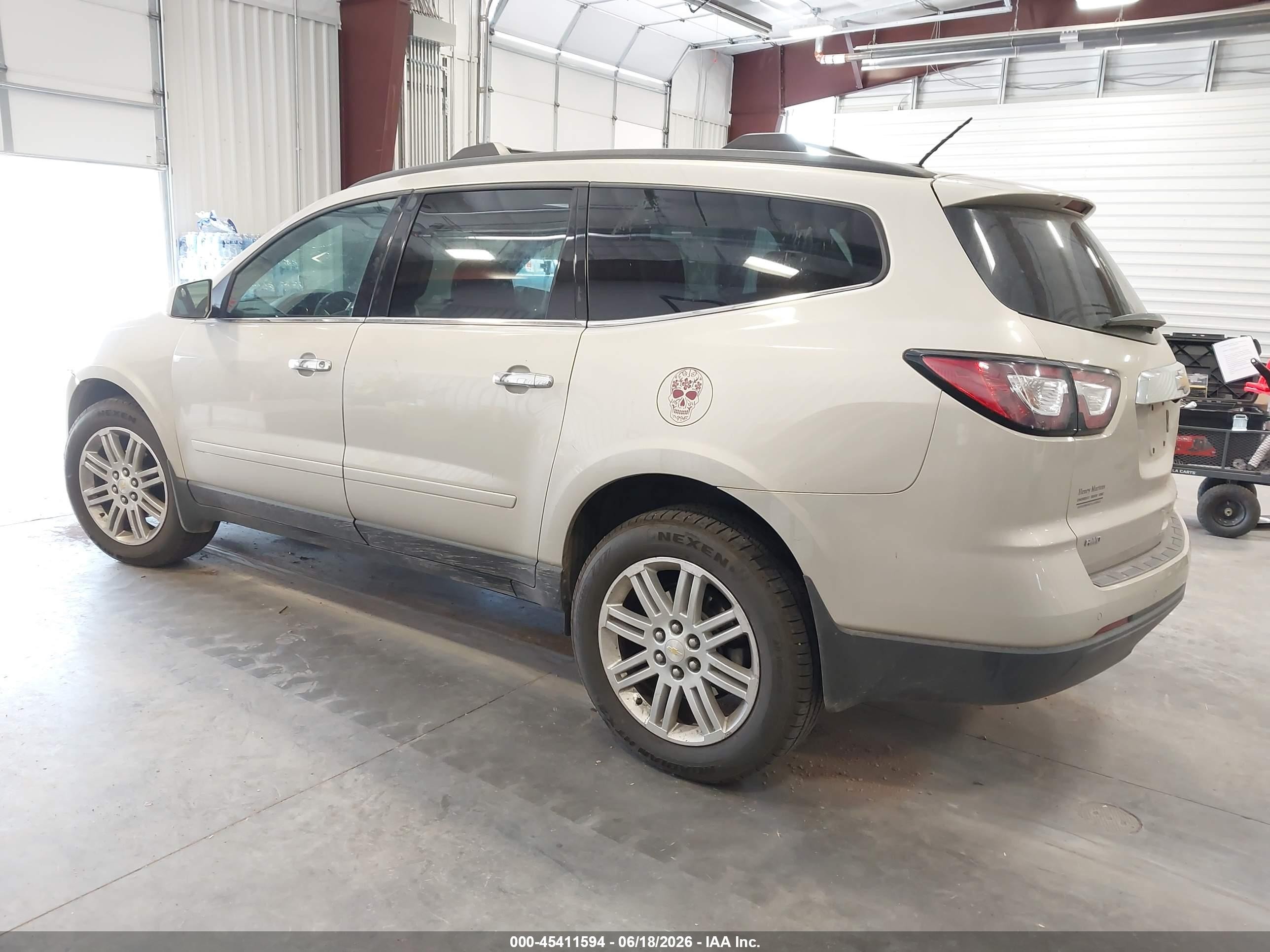 2014 Chevrolet Traverse Lt Champagne vin: 1GNKVGKD8EJ158291