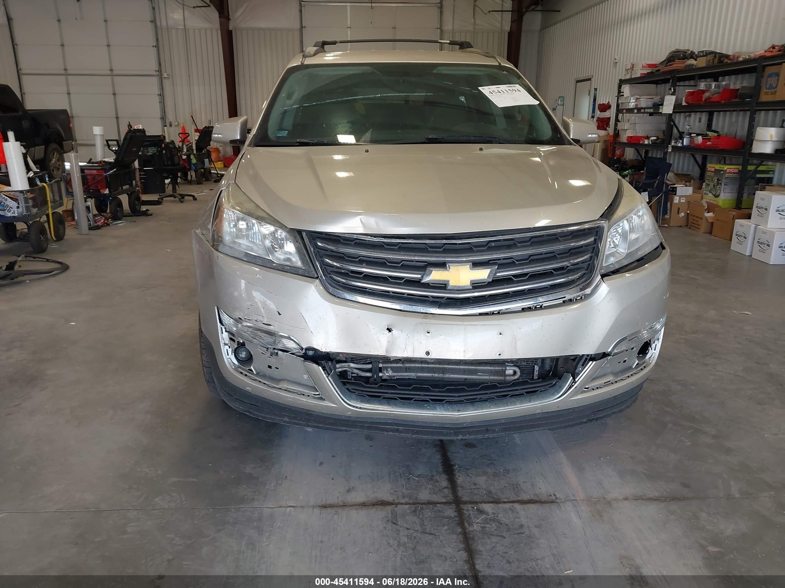 2014 Chevrolet Traverse Lt Champagne vin: 1GNKVGKD8EJ158291