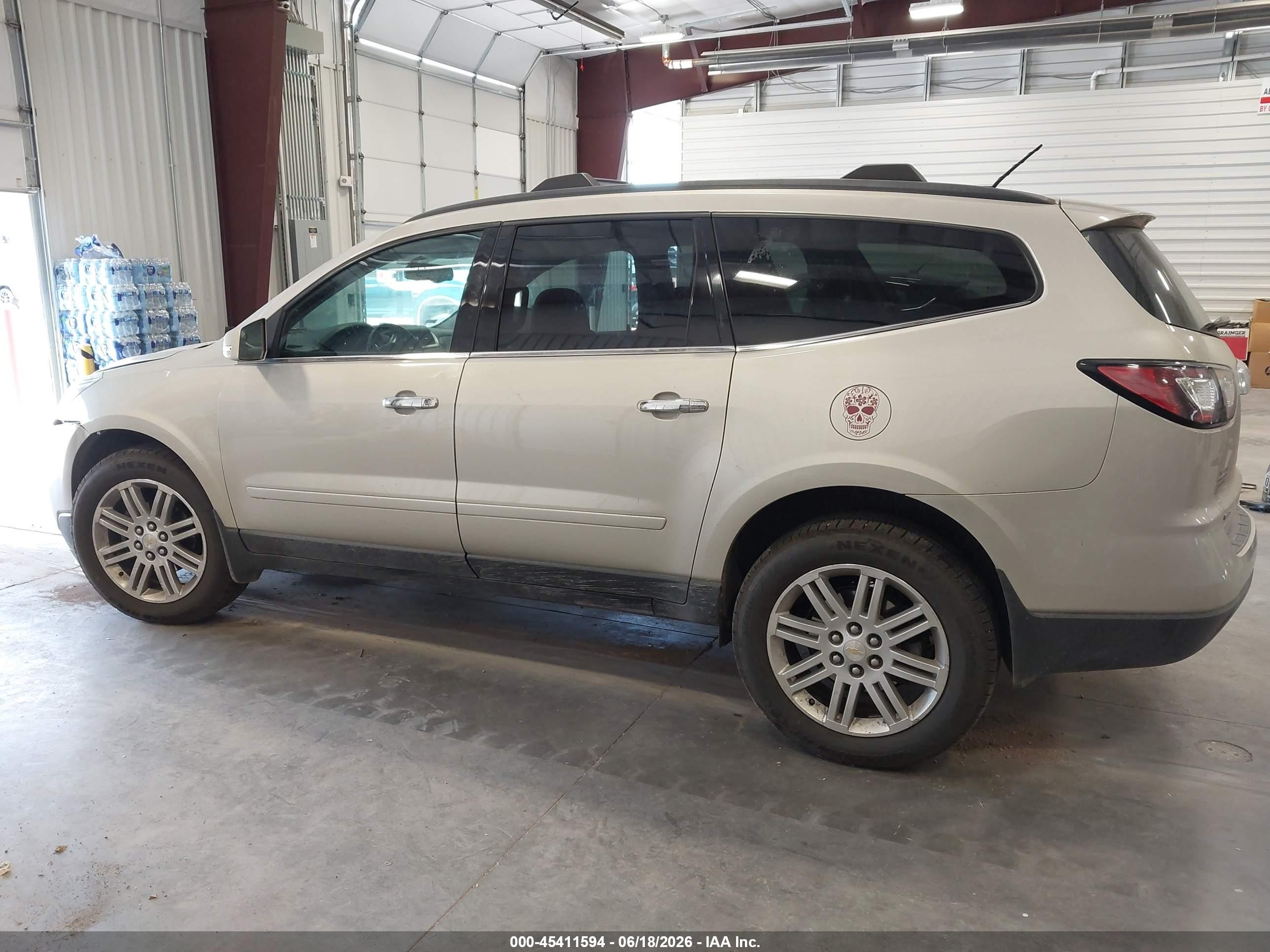 2014 Chevrolet Traverse Lt Champagne vin: 1GNKVGKD8EJ158291