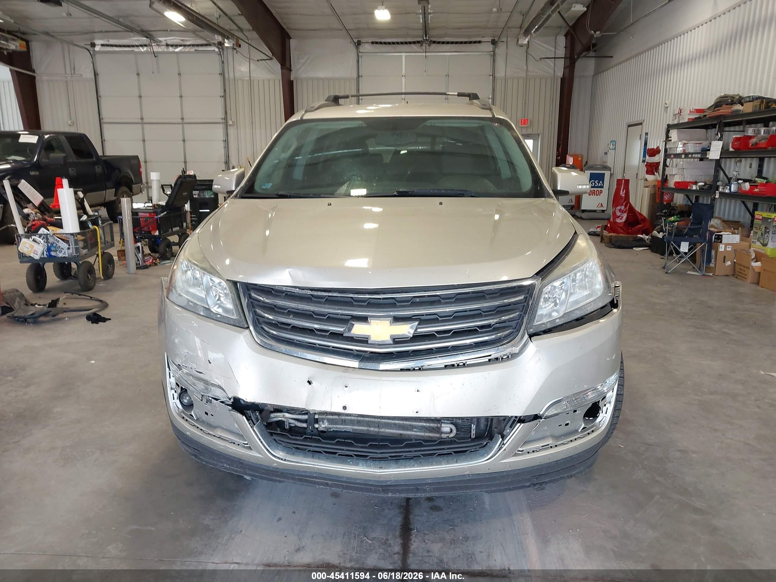 2014 Chevrolet Traverse Lt Champagne vin: 1GNKVGKD8EJ158291