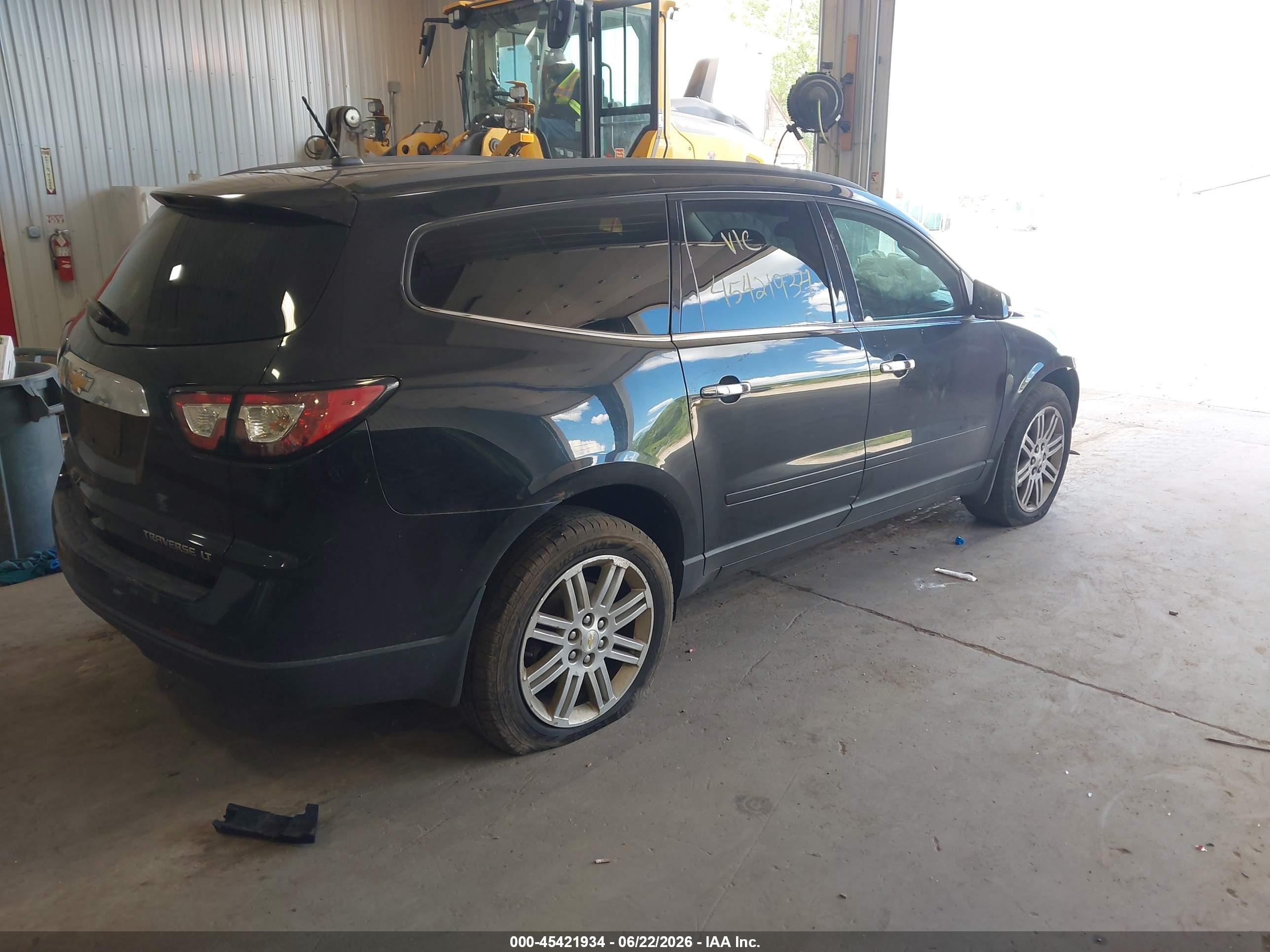 2014 Chevrolet Traverse Lt Black vin: 1GNKVGKD8EJ163443