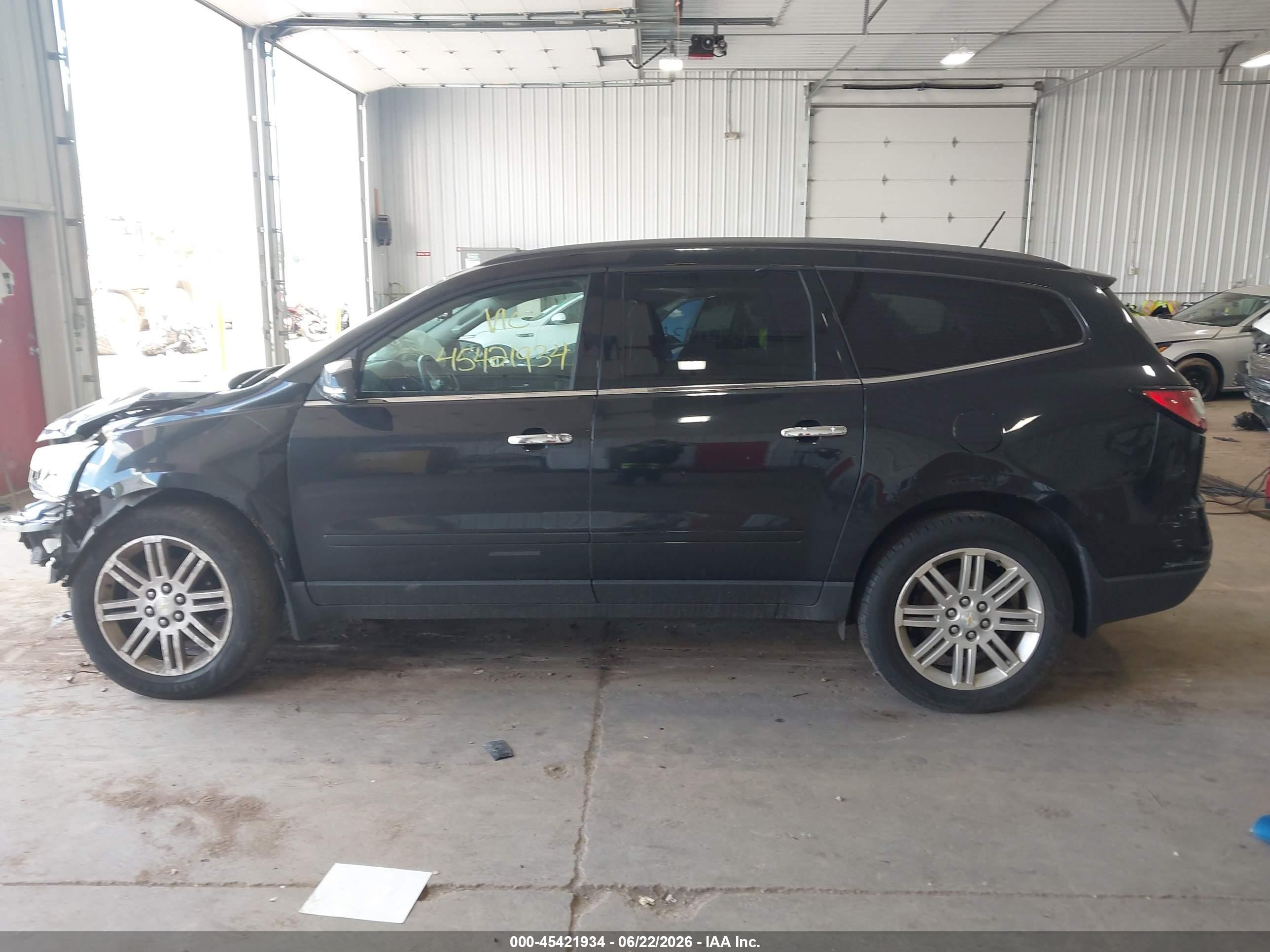 2014 Chevrolet Traverse Lt Black vin: 1GNKVGKD8EJ163443