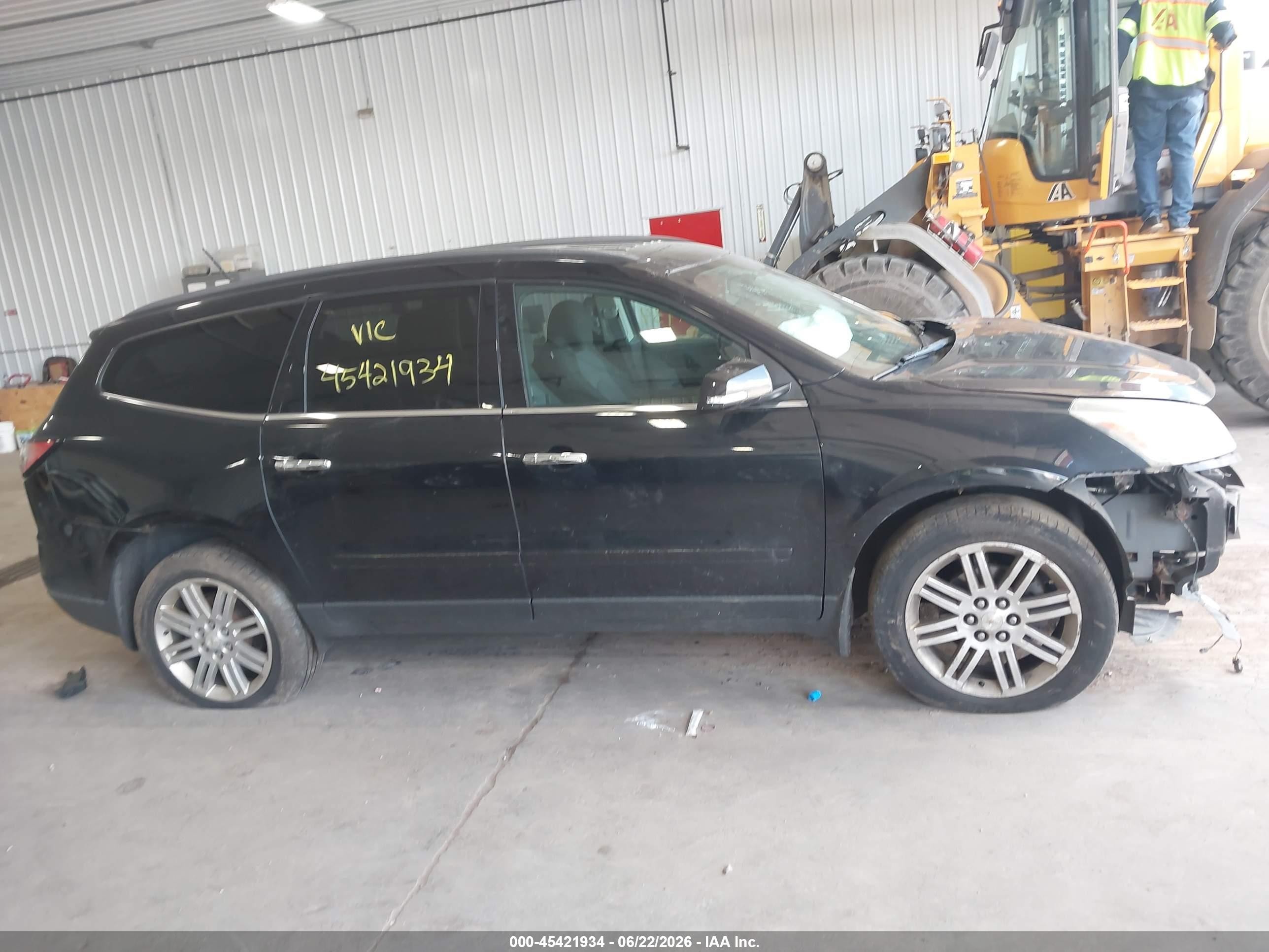 2014 Chevrolet Traverse Lt Black vin: 1GNKVGKD8EJ163443