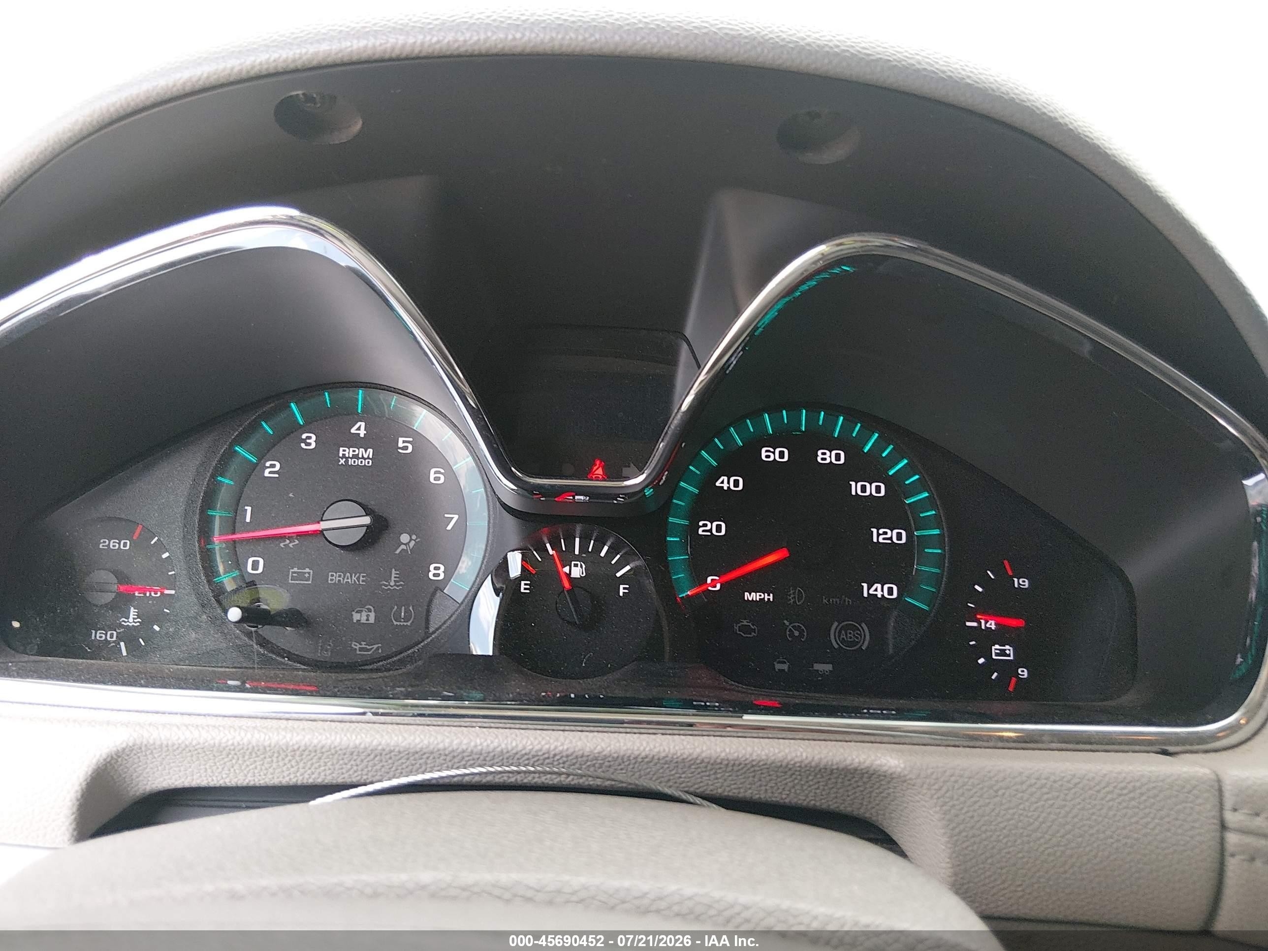 2015 Chevrolet Traverse Lt White vin: 1GNKVGKD8FJ188991