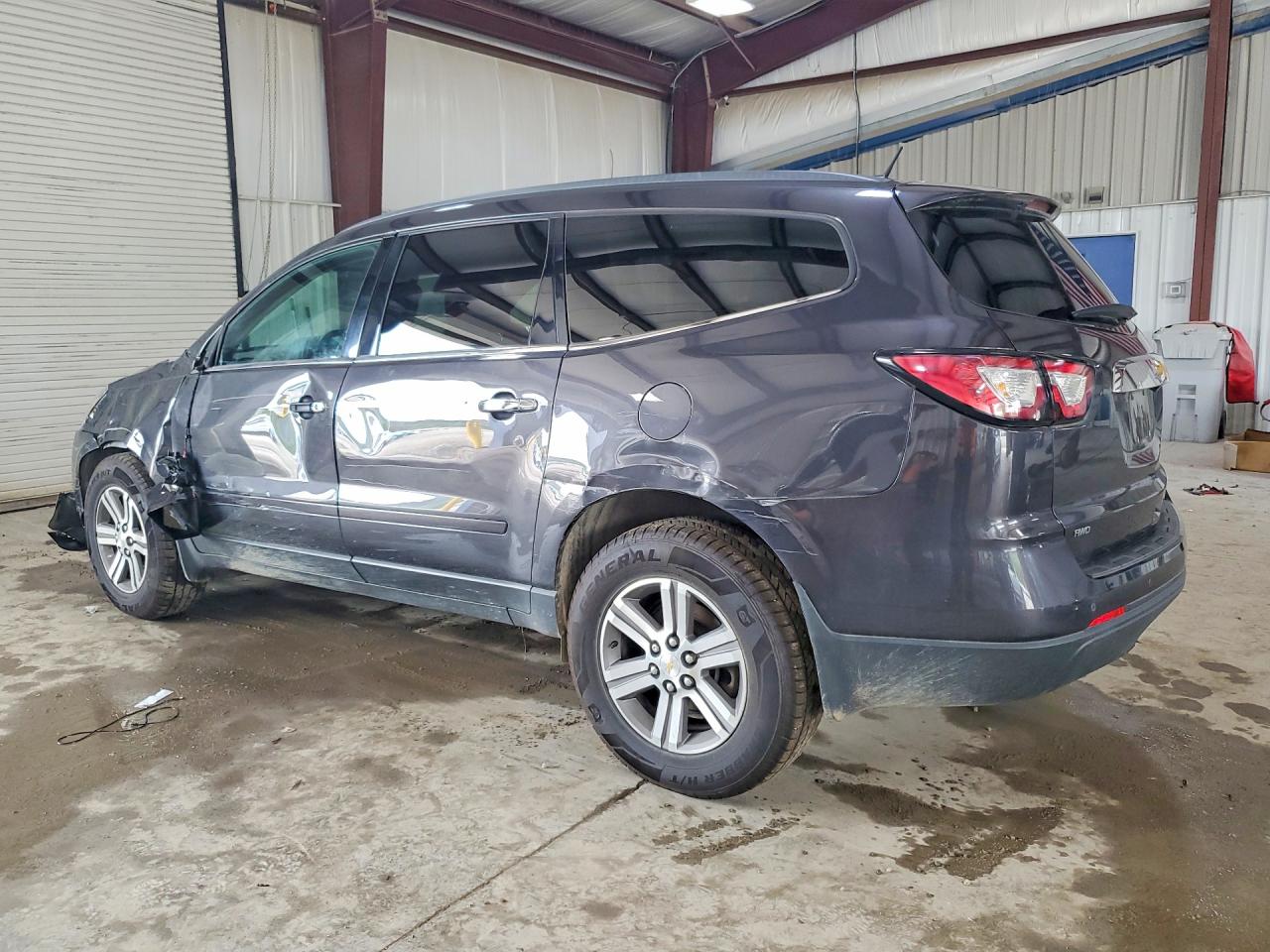2015 Chevrolet Traverse Lt Charcoal vin: 1GNKVGKD8FJ347380