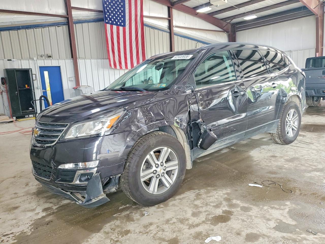 2015 Chevrolet Traverse Lt Charcoal vin: 1GNKVGKD8FJ347380