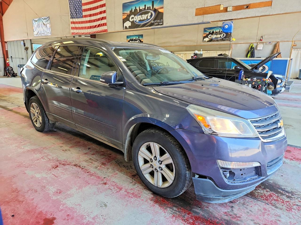 2013 Chevrolet Traverse Lt Blue vin: 1GNKVGKD9DJ119031