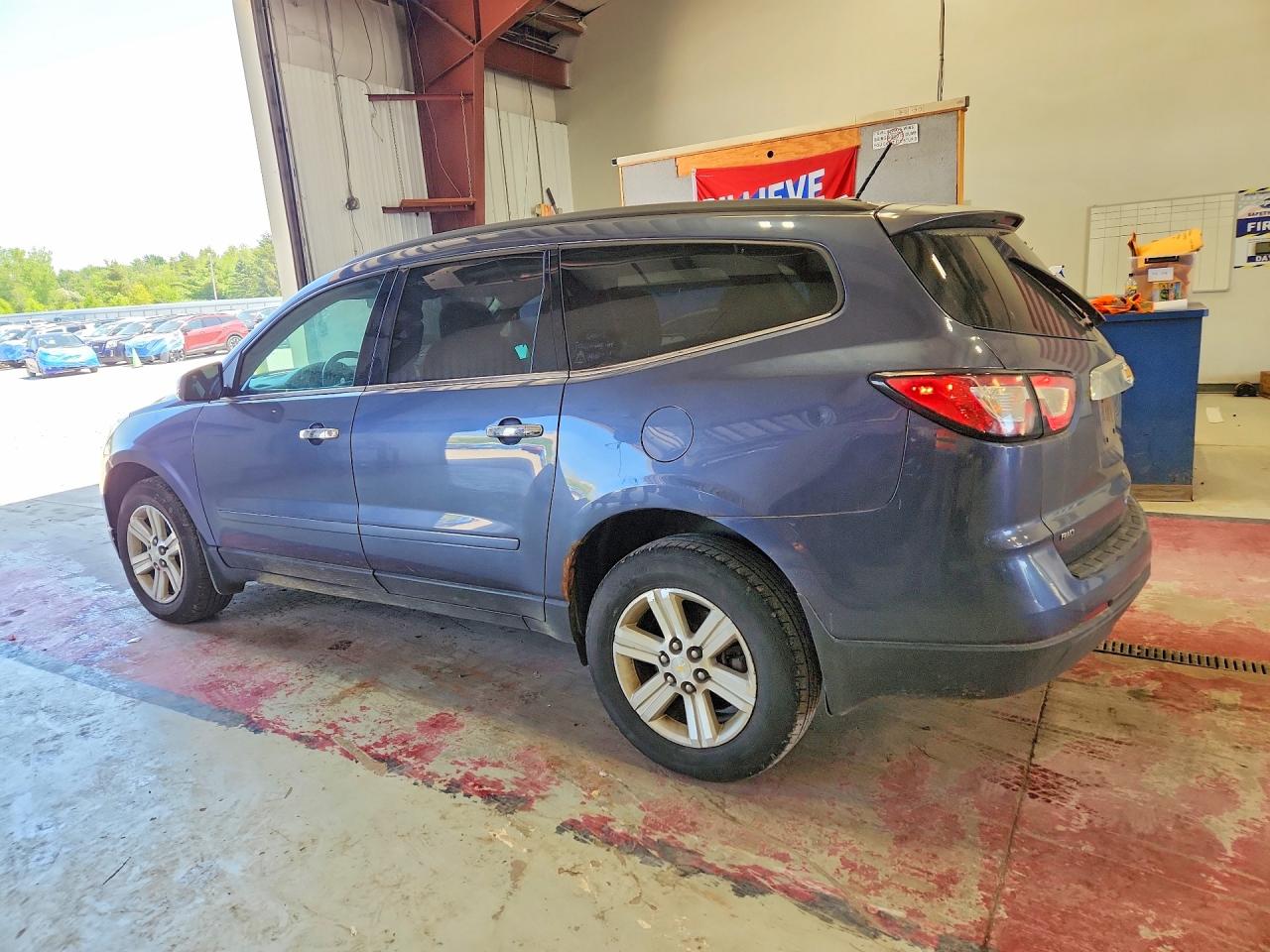 2013 Chevrolet Traverse Lt Blue vin: 1GNKVGKD9DJ119031