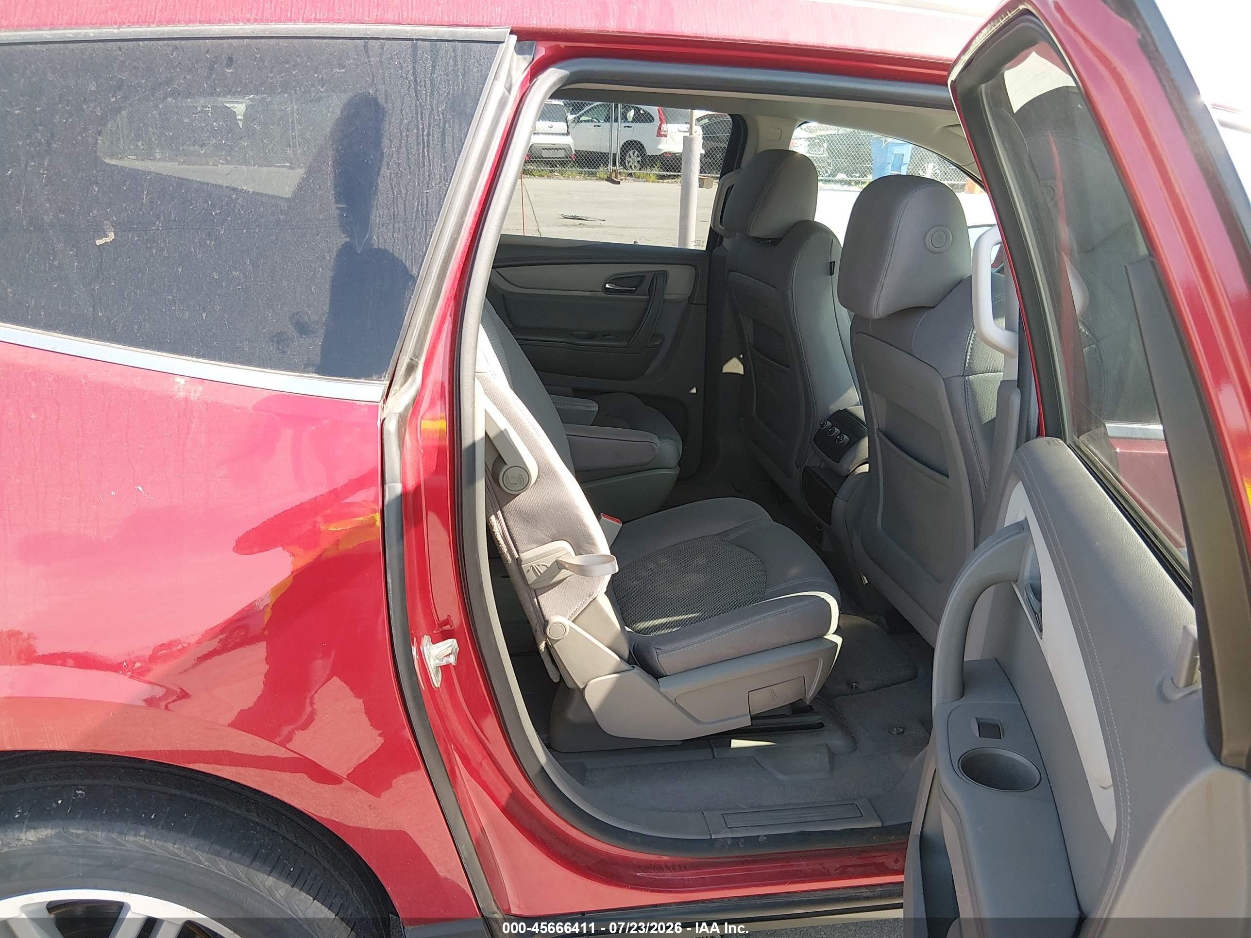 2014 Chevrolet Traverse 1lt Красный vin: 1GNKVGKD9EJ239901