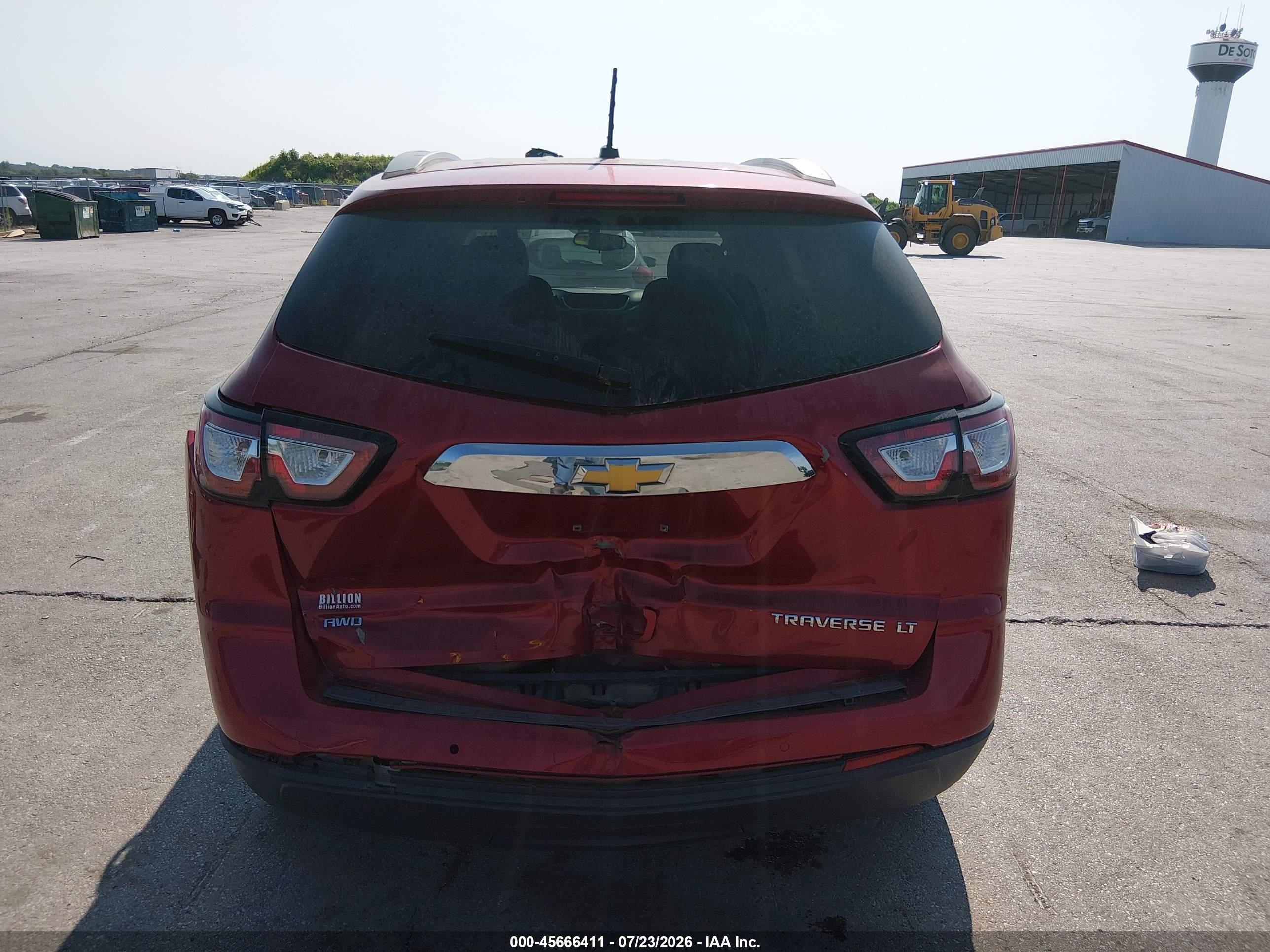 2014 Chevrolet Traverse 1lt Красный vin: 1GNKVGKD9EJ239901