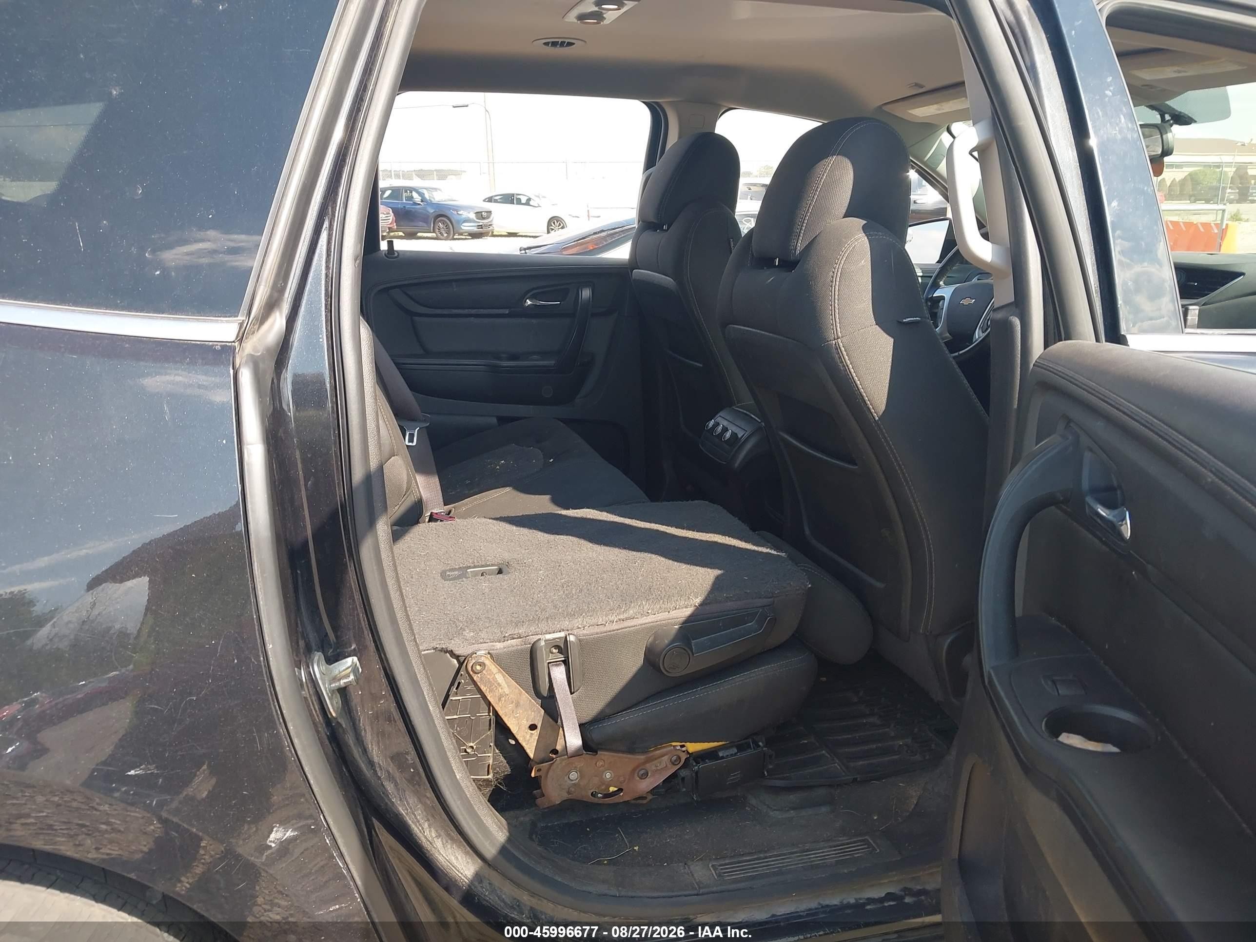 2014 Chevrolet Traverse 1lt Black vin: 1GNKVGKD9EJ278777