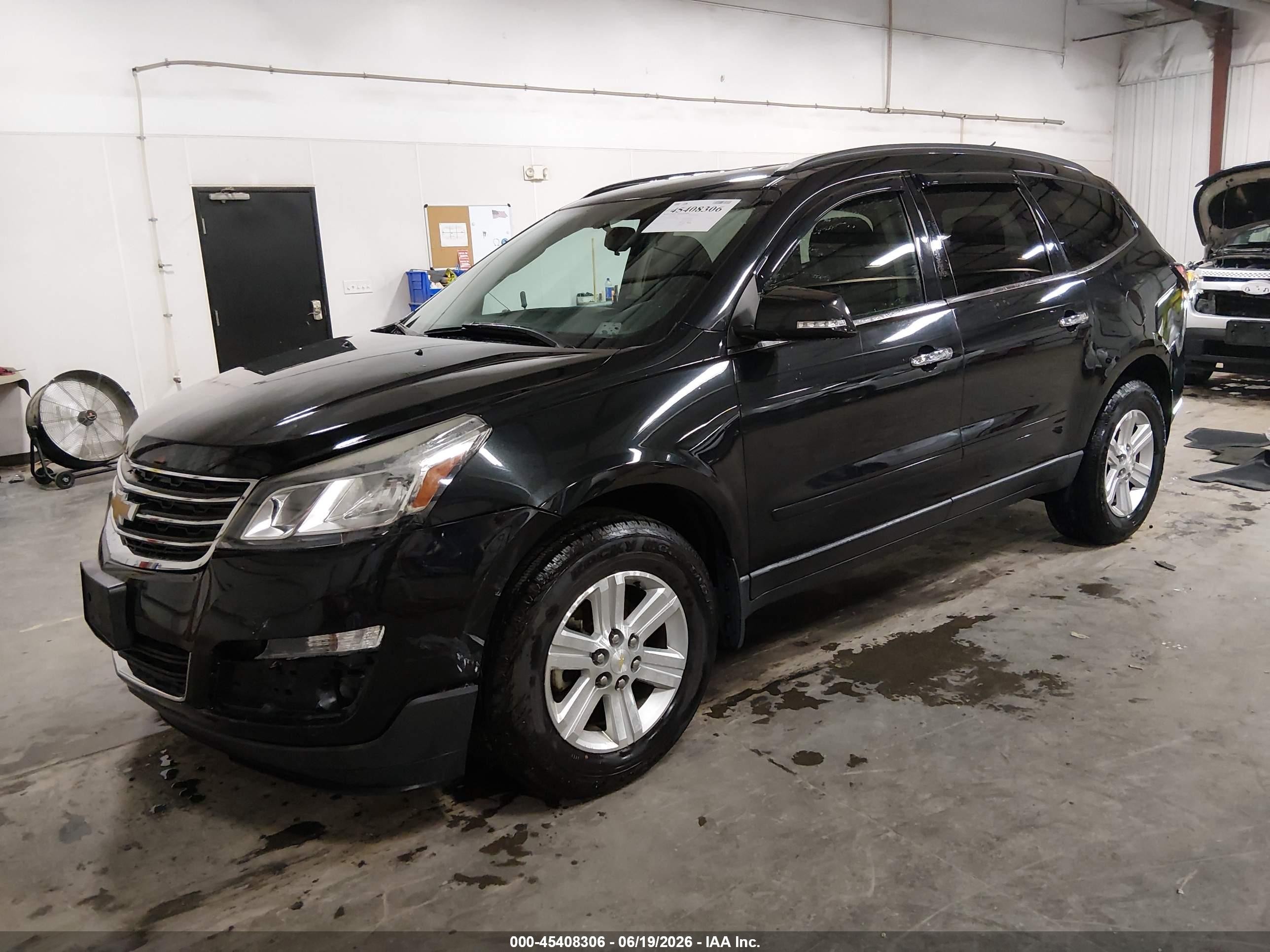 2014 Chevrolet Traverse Lt Black vin: 1GNKVGKD9EJ364400
