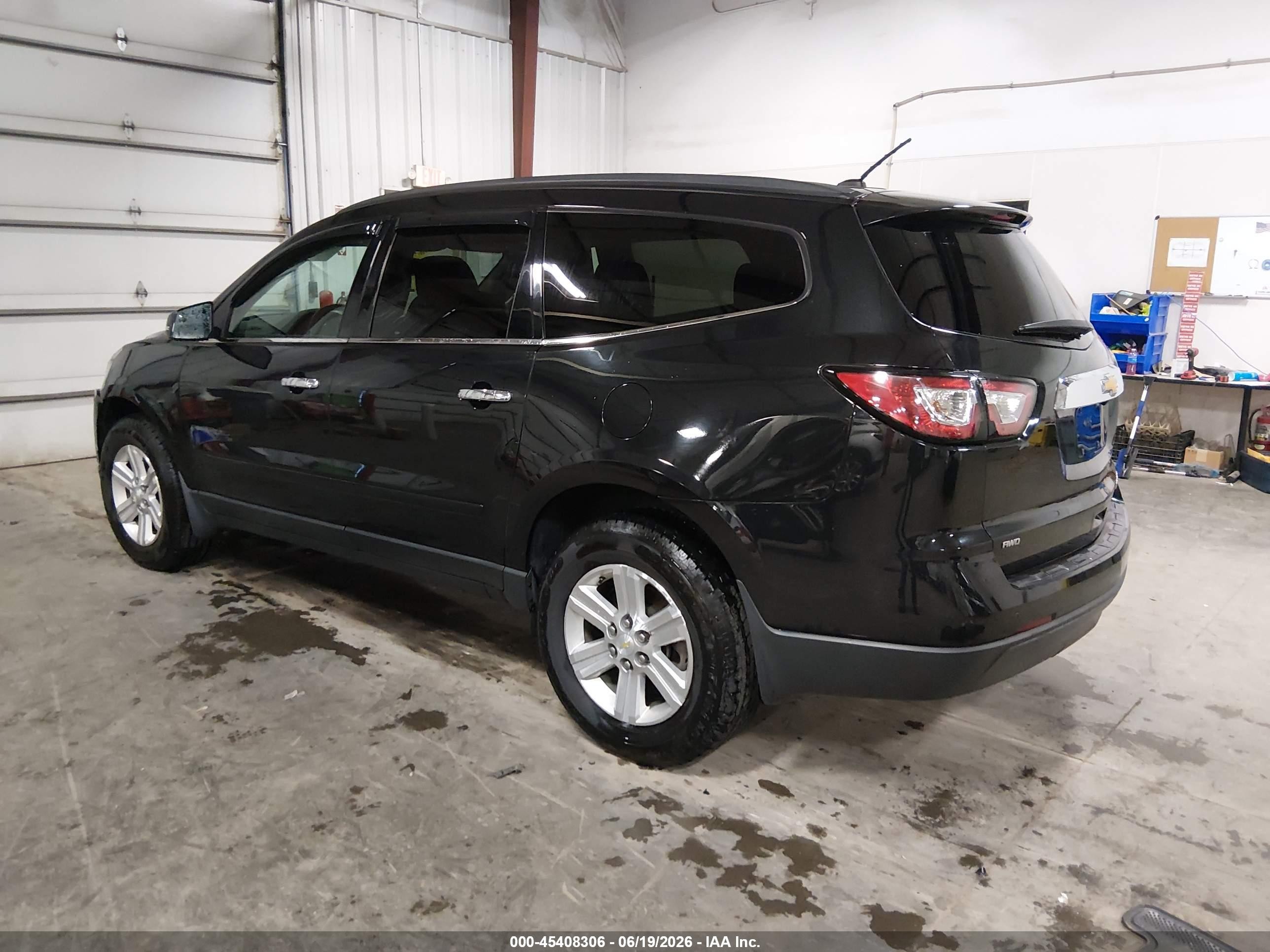 2014 Chevrolet Traverse Lt Black vin: 1GNKVGKD9EJ364400