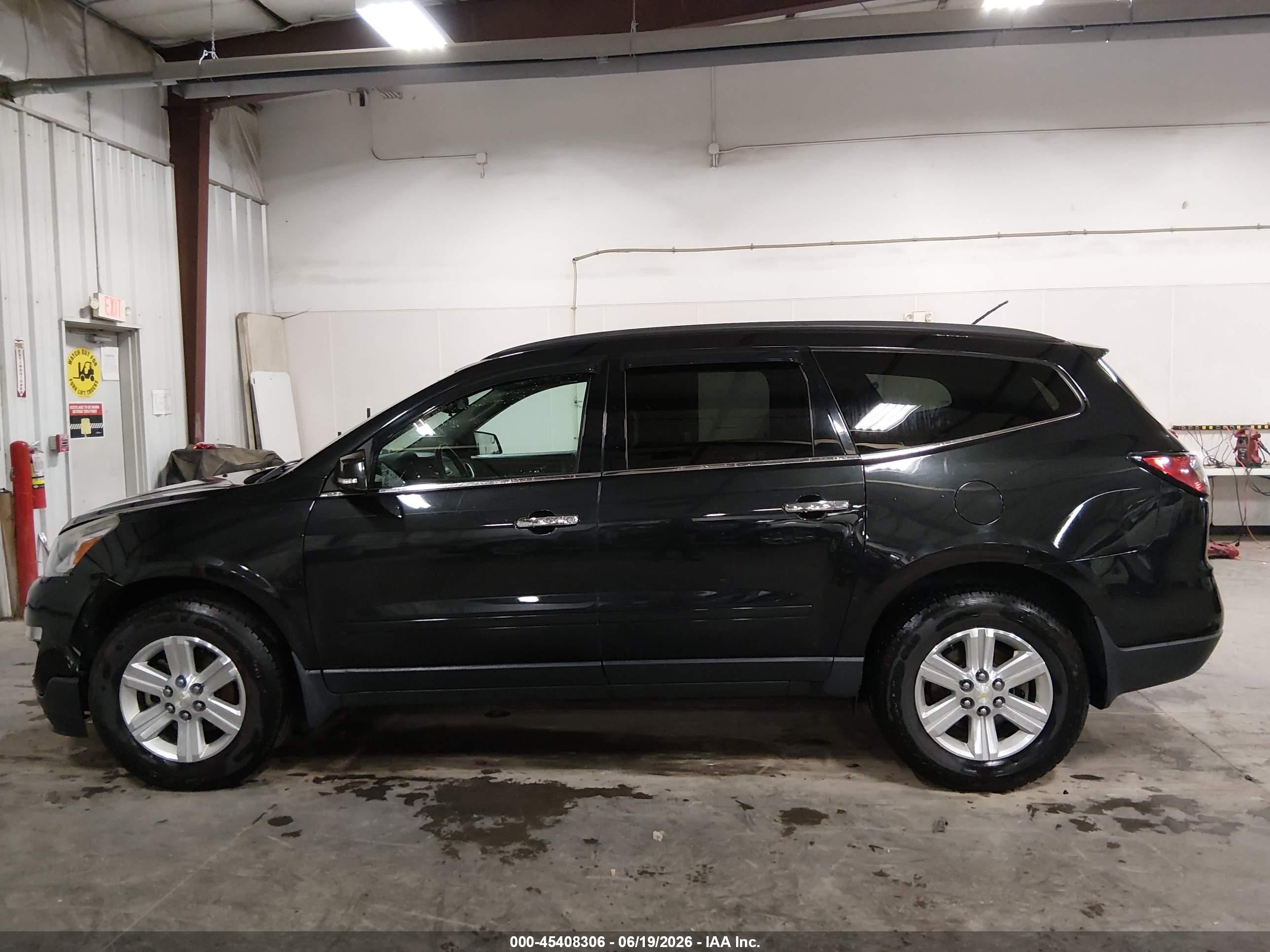 2014 Chevrolet Traverse Lt Black vin: 1GNKVGKD9EJ364400
