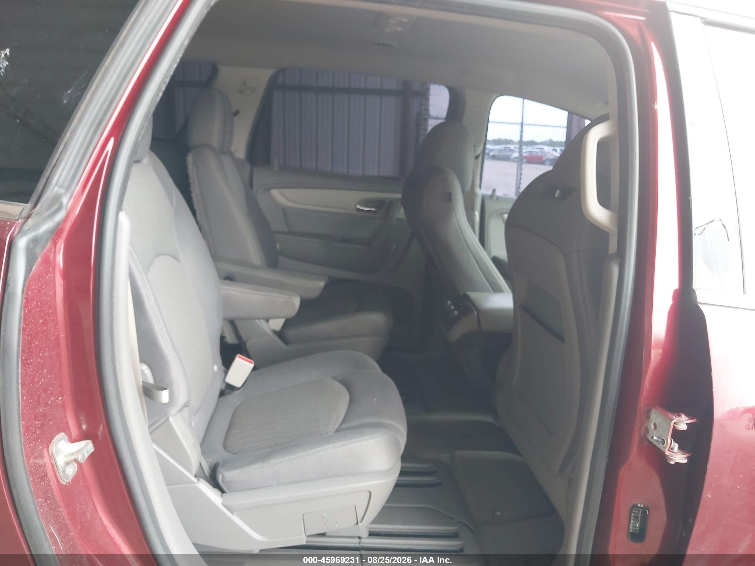 2015 Chevrolet Traverse Lt Red vin: 1GNKVGKD9FJ160620
