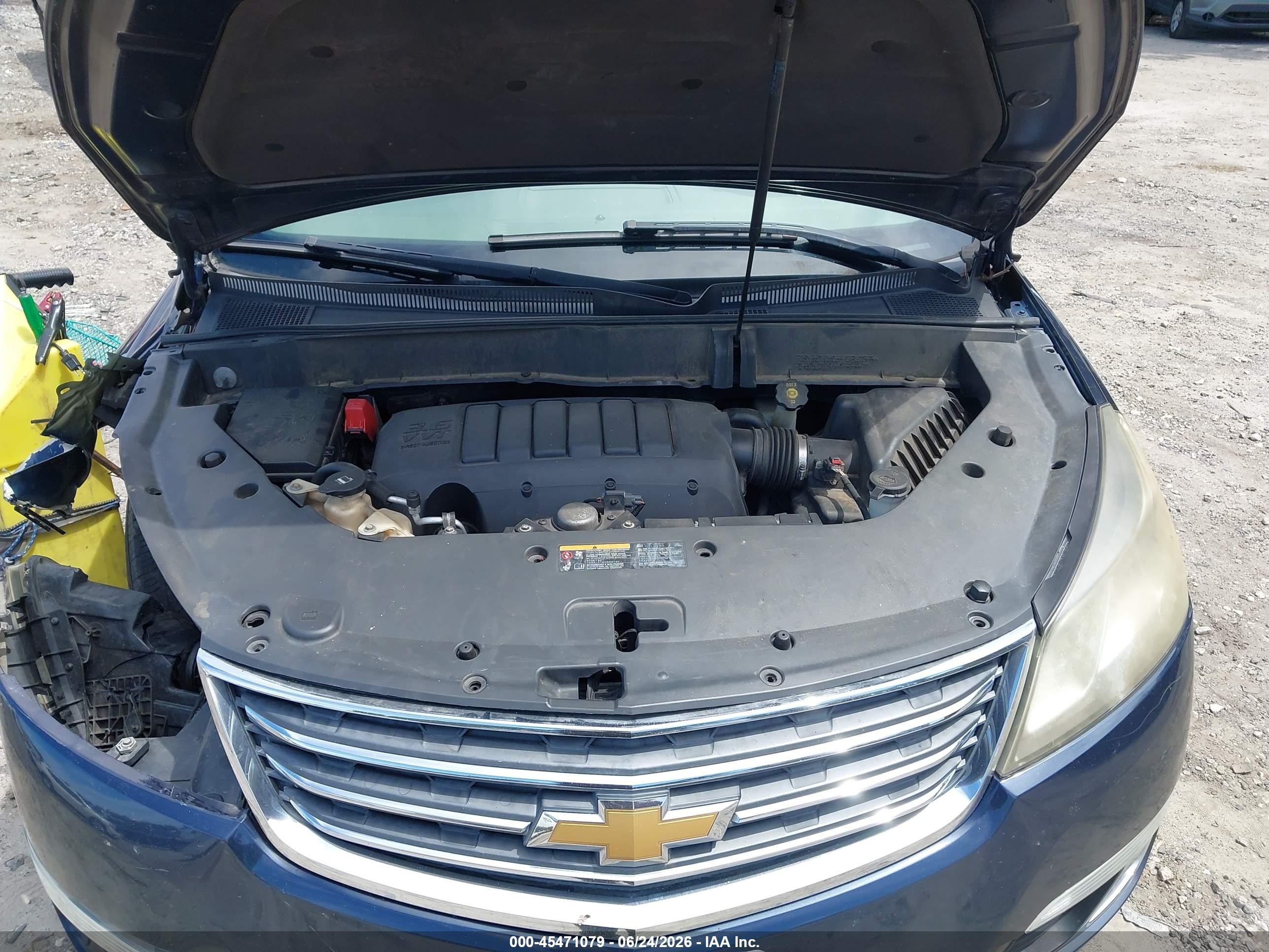 2015 Chevrolet Traverse Lt Dark Blue vin: 1GNKVGKD9FJ301007