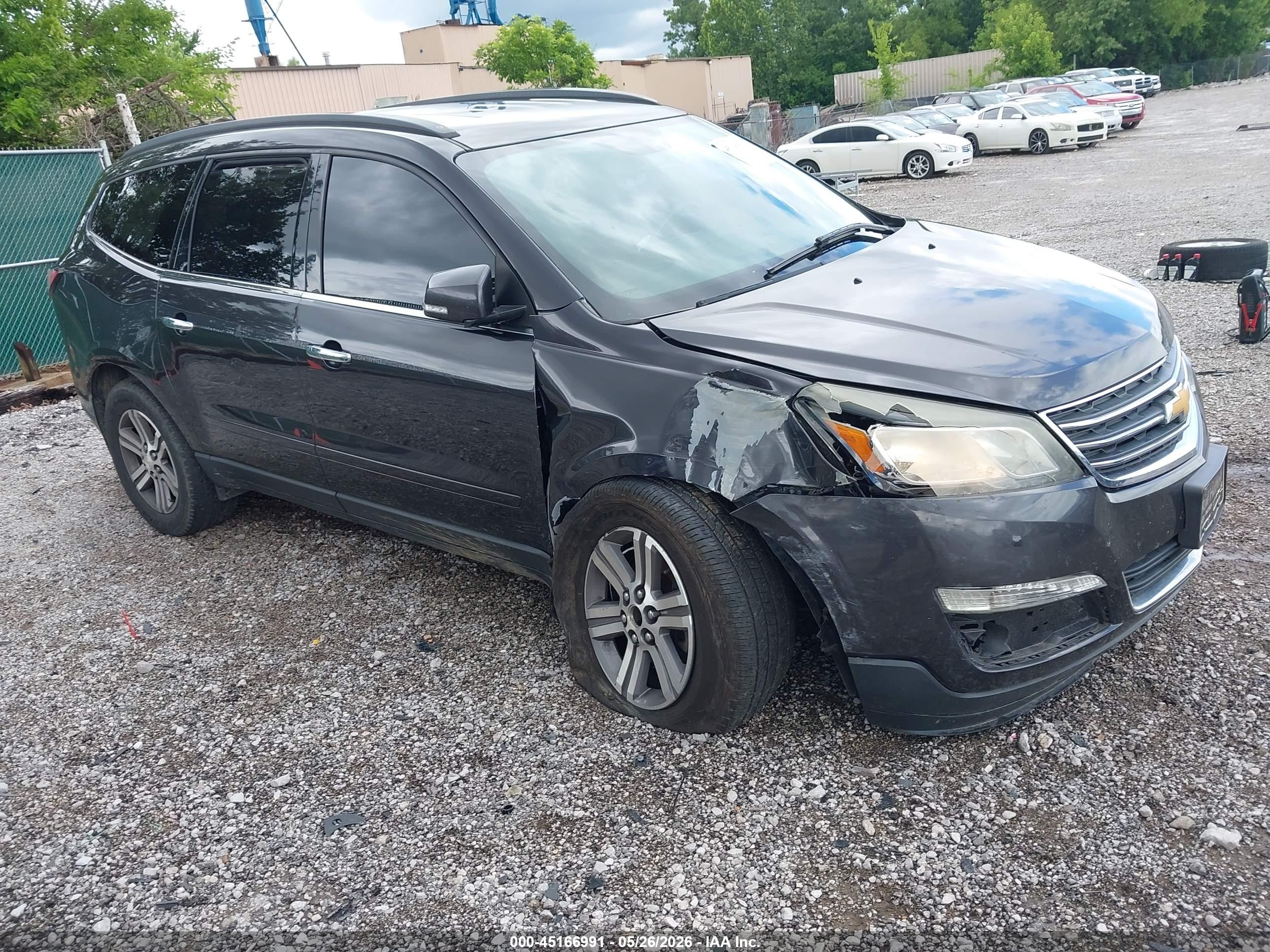 2015 Chevrolet Traverse 1lt Gray vin: 1GNKVGKD9FJ324559