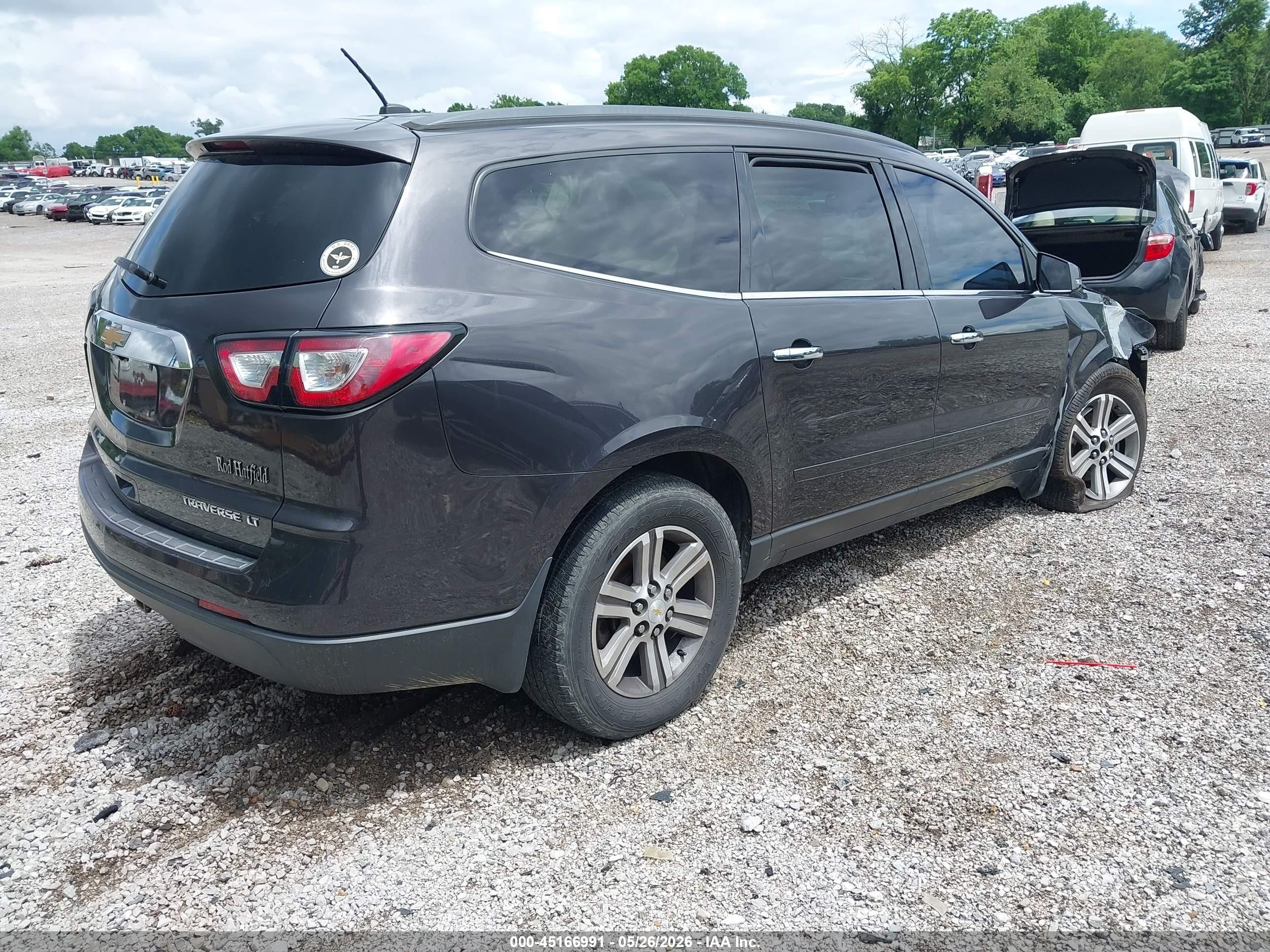 2015 Chevrolet Traverse 1lt Gray vin: 1GNKVGKD9FJ324559